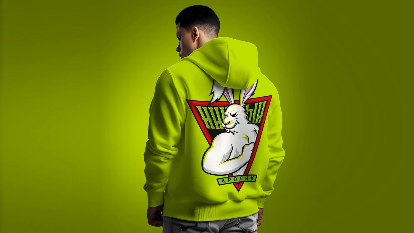 Дизайн спортивной команды "Хищный кролик" — Изображение №9 — Брендинг на Dprofile