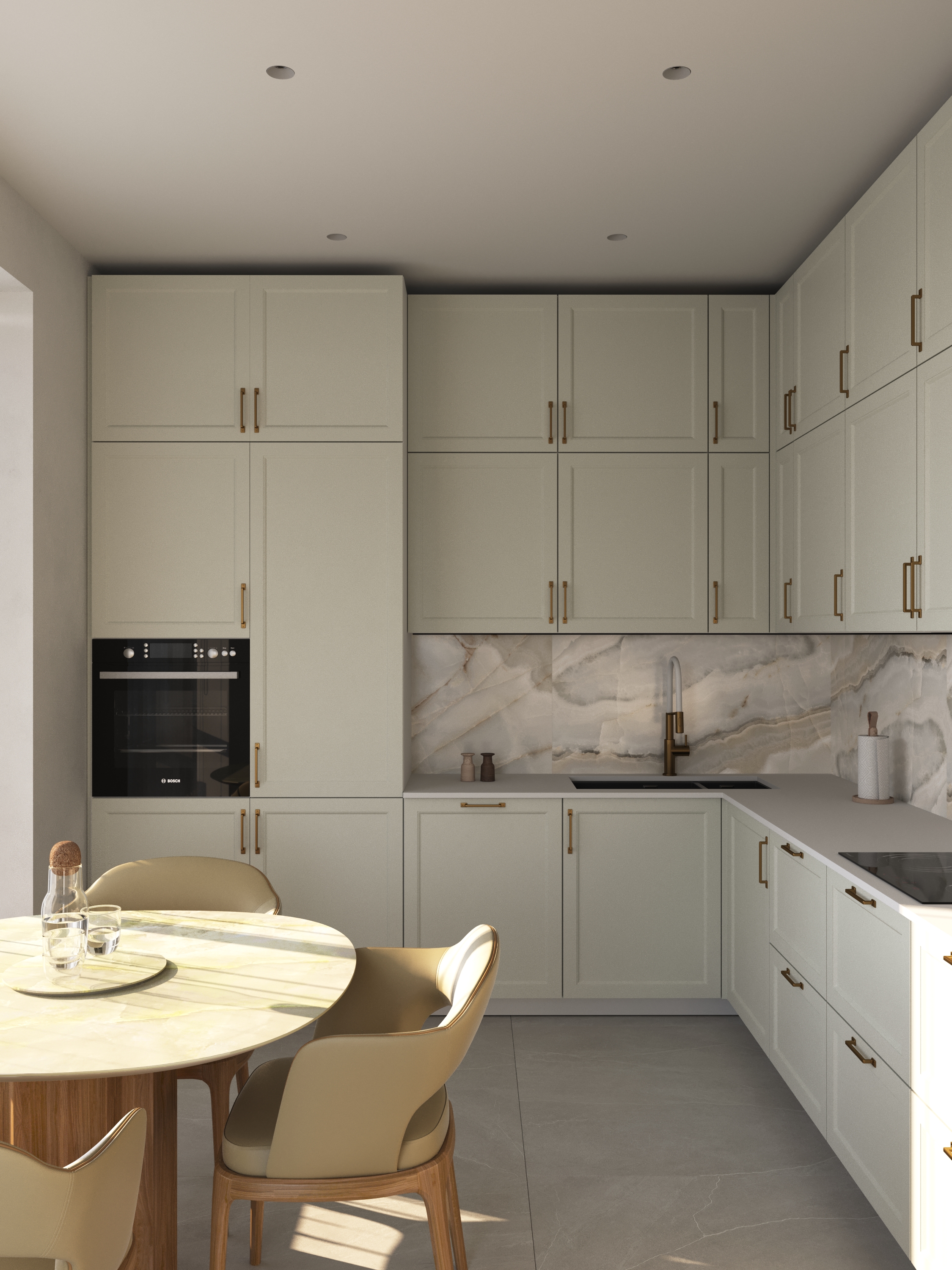 Sunny kitchen — Изображение №4 — 3D на Dprofile