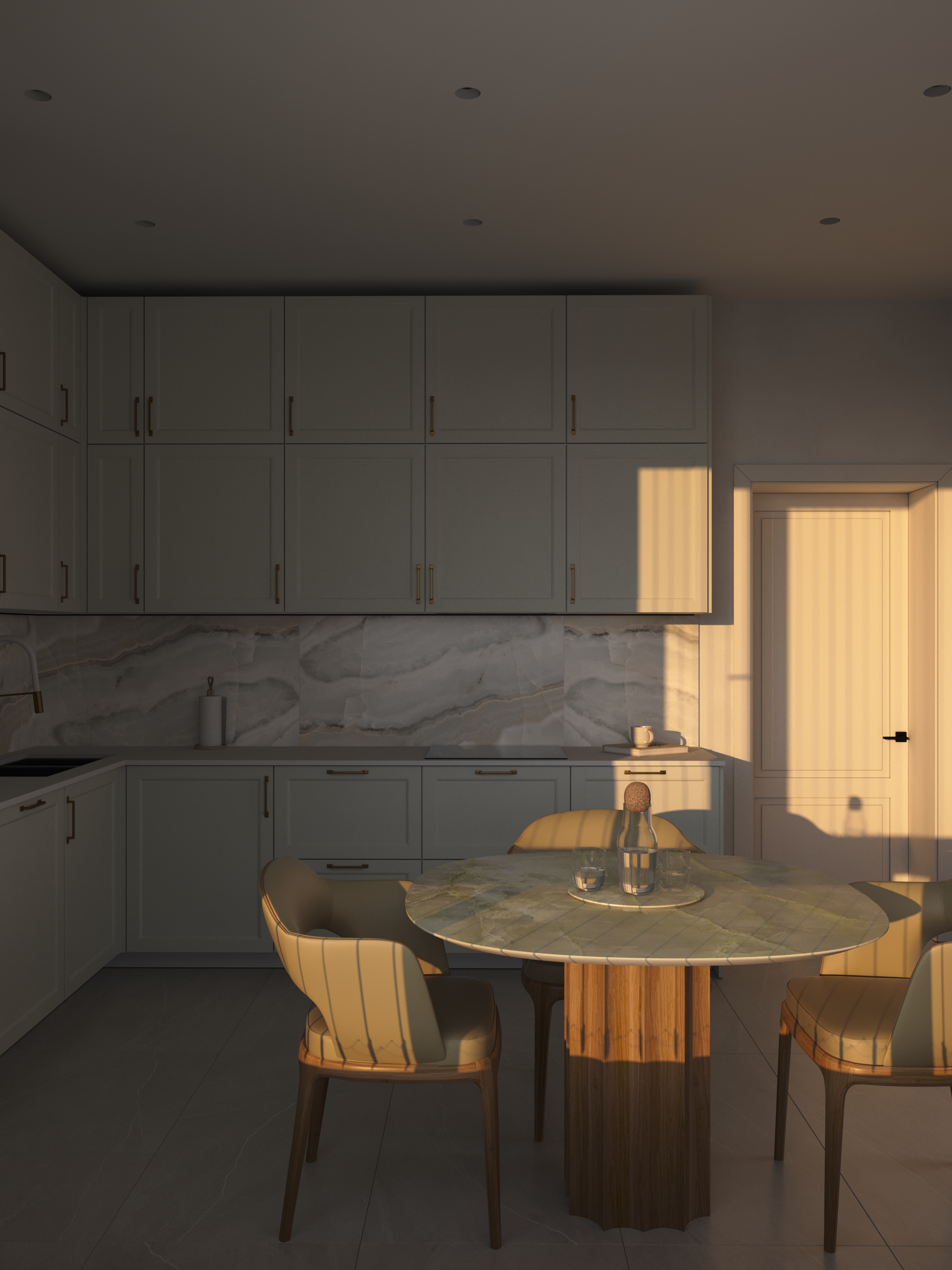 Sunny kitchen — Изображение №6 — 3D на Dprofile