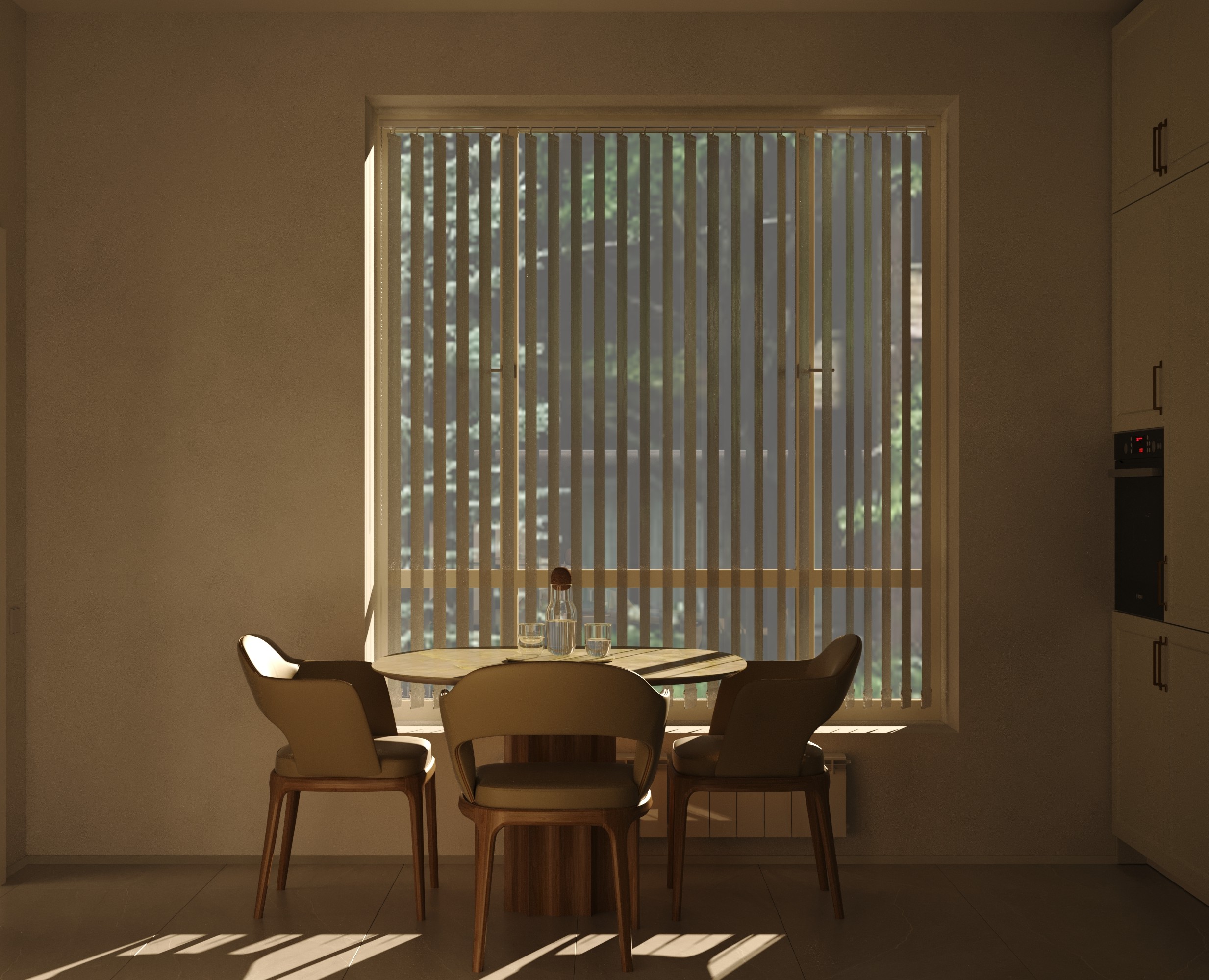 Sunny kitchen — 3D на Dprofile