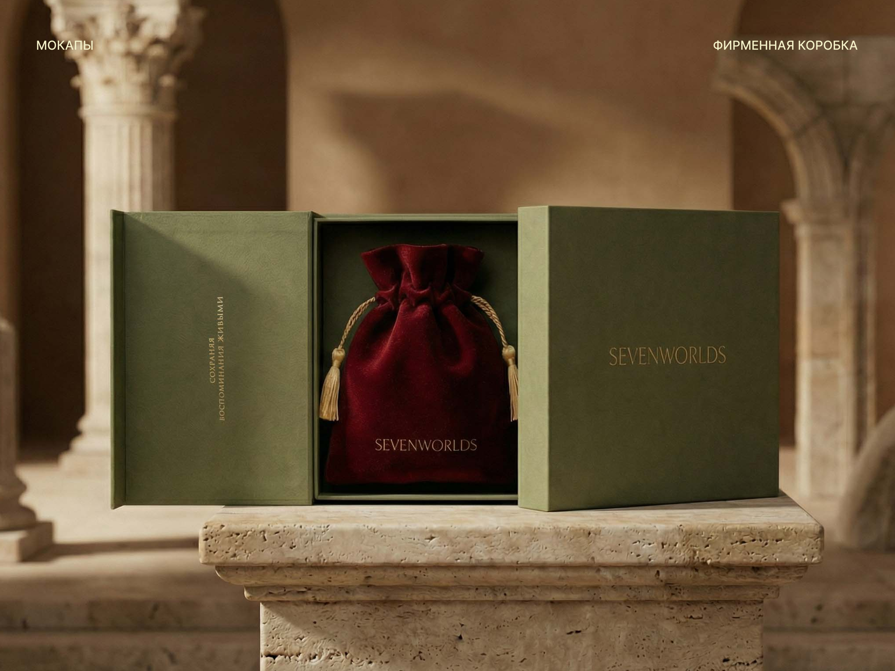 Фирменный стиль для бренда украшений SEVENWORLDS — Изображение №15 — Брендинг на Dprofile