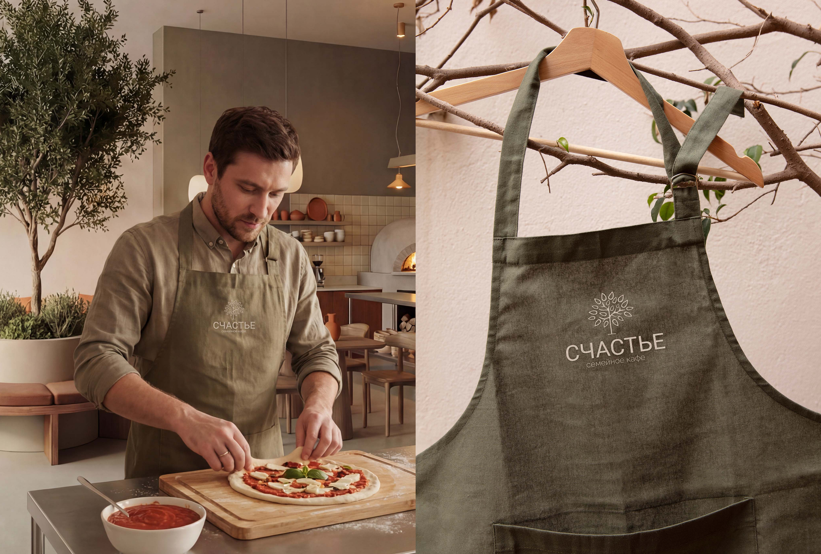 Фирменный стиль для семейного кафе "Счастье" — Изображение №12 — Брендинг на Dprofile