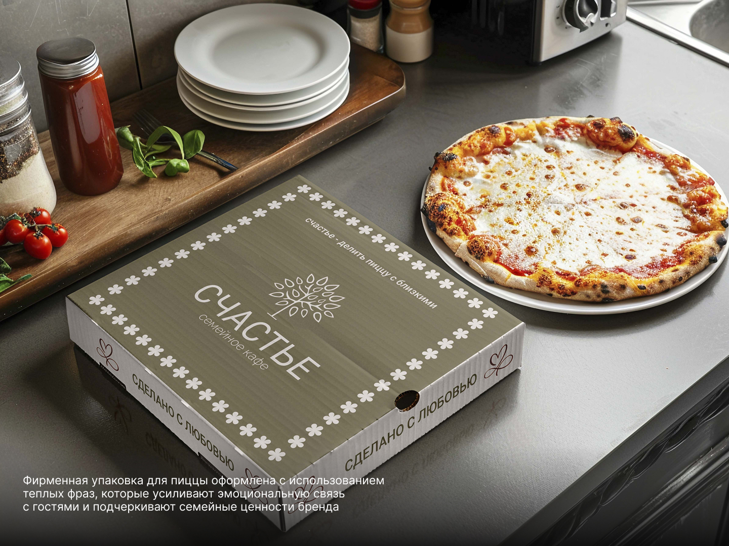 Фирменный стиль для семейного кафе "Счастье" — Изображение №13 — Брендинг на Dprofile