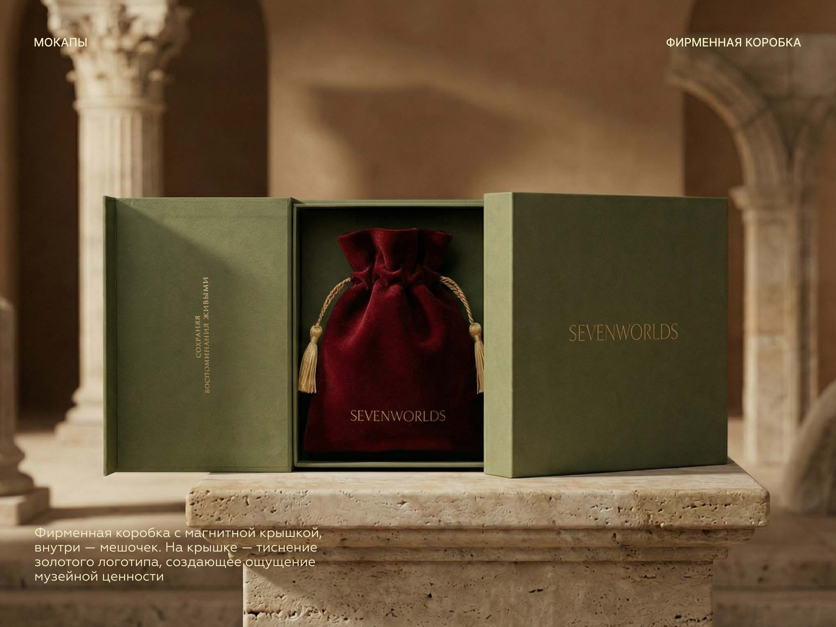 Фирменный стиль для бренда украшений SEVENWORLDS — Изображение №15 — Брендинг на Dprofile