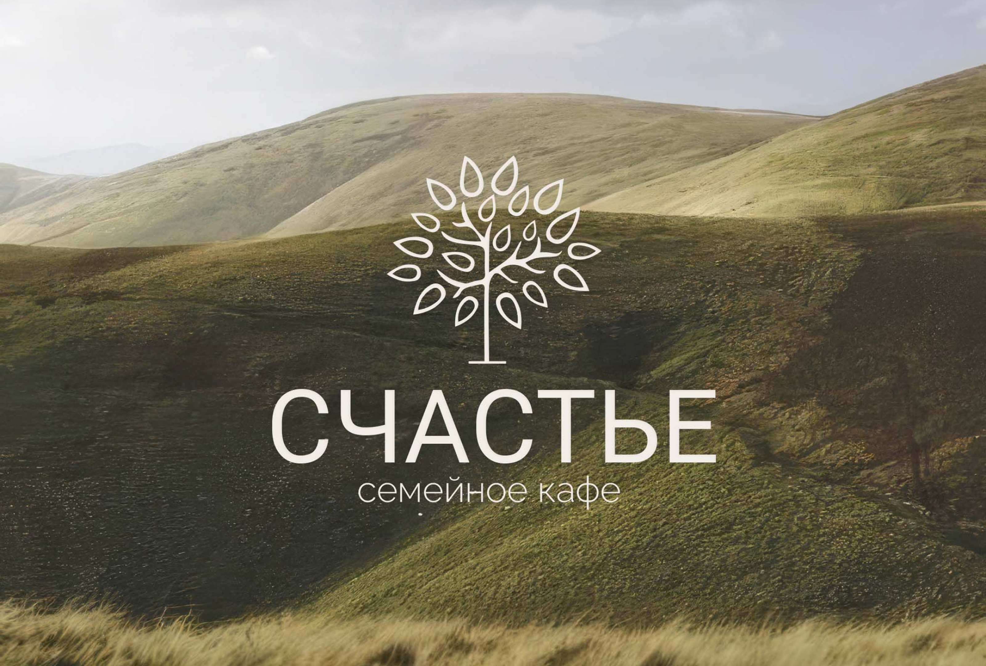 Фирменный стиль для семейного кафе "Счастье" — Изображение №1 — Брендинг на Dprofile