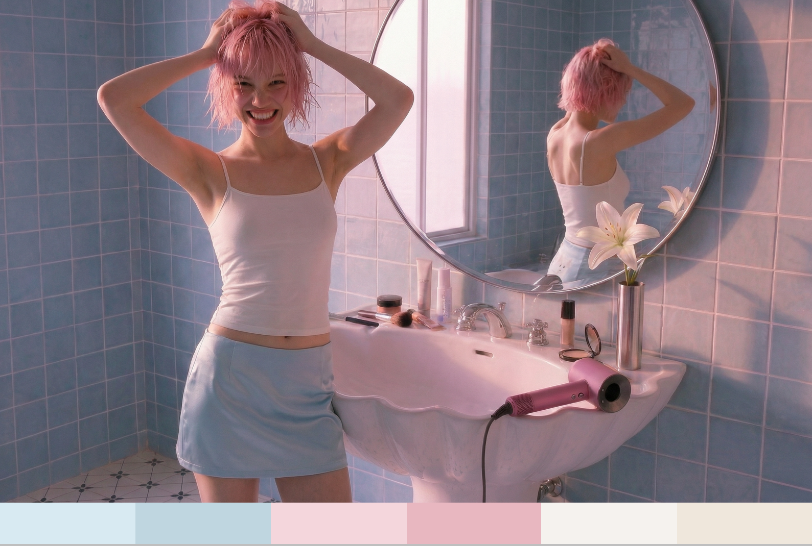 AI-generated visual project / "A Life as an Aesthetic" — Изображение №4 — Графика, Анимация на Dprofile