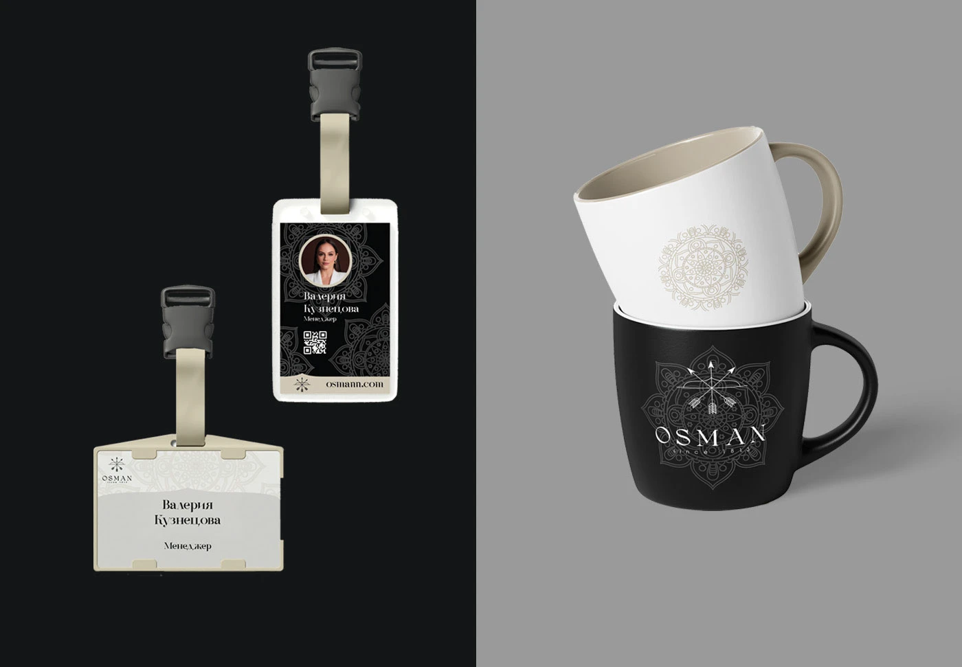 Фирменный стиль салона мужских часов "OSMAN" — Изображение №8 — Брендинг на Dprofile