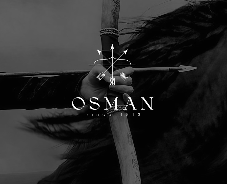 Фирменный стиль салона мужских часов "OSMAN" — Брендинг на Dprofile