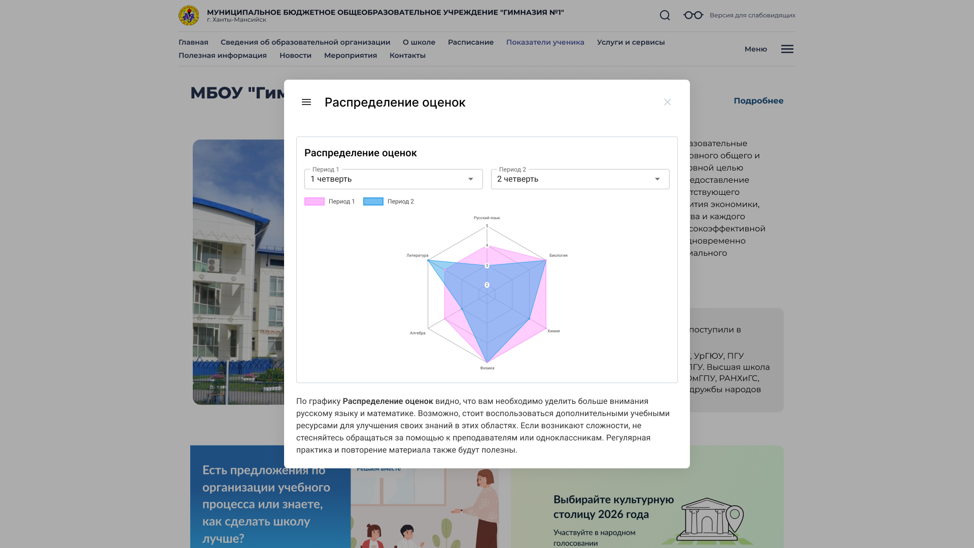 Виджет для образовательных школ — Изображение №4 — Интерфейсы на Dprofile