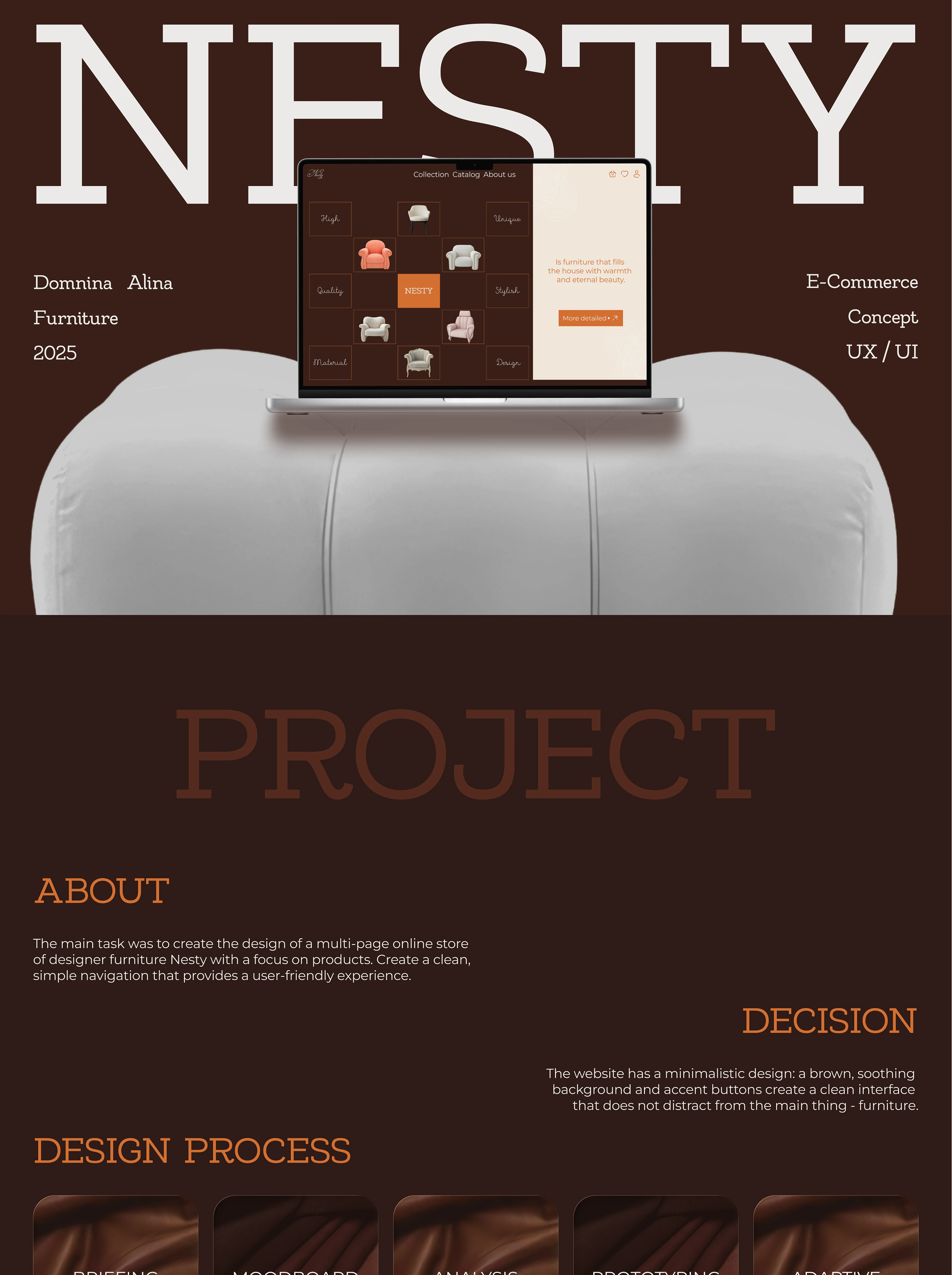 Furniture shop — Изображение №1 — Интерфейсы, Графика на Dprofile