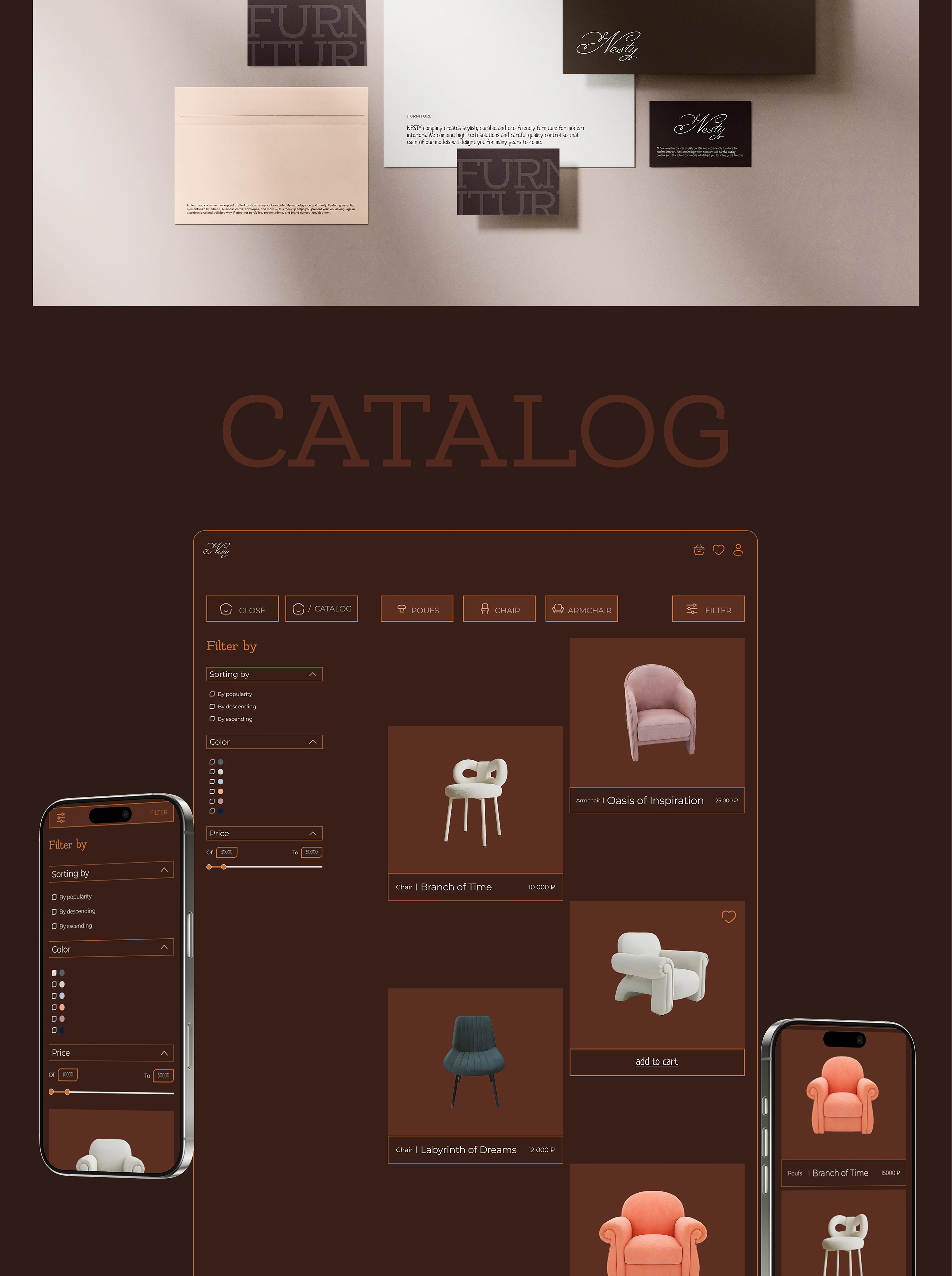 Furniture shop — Изображение №8 — Интерфейсы, Графика на Dprofile