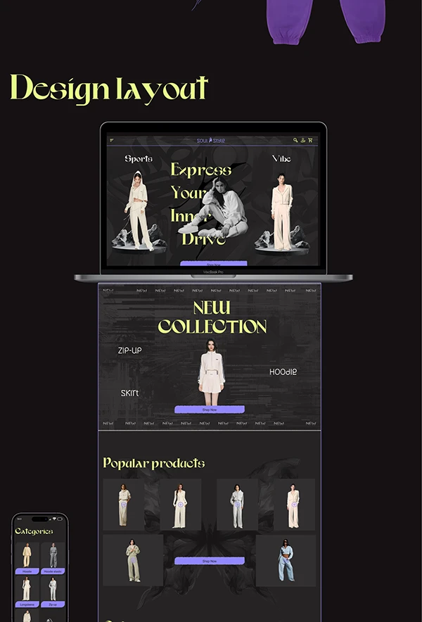 website for a clothing store — Изображение №6 — Интерфейсы, Брендинг на Dprofile