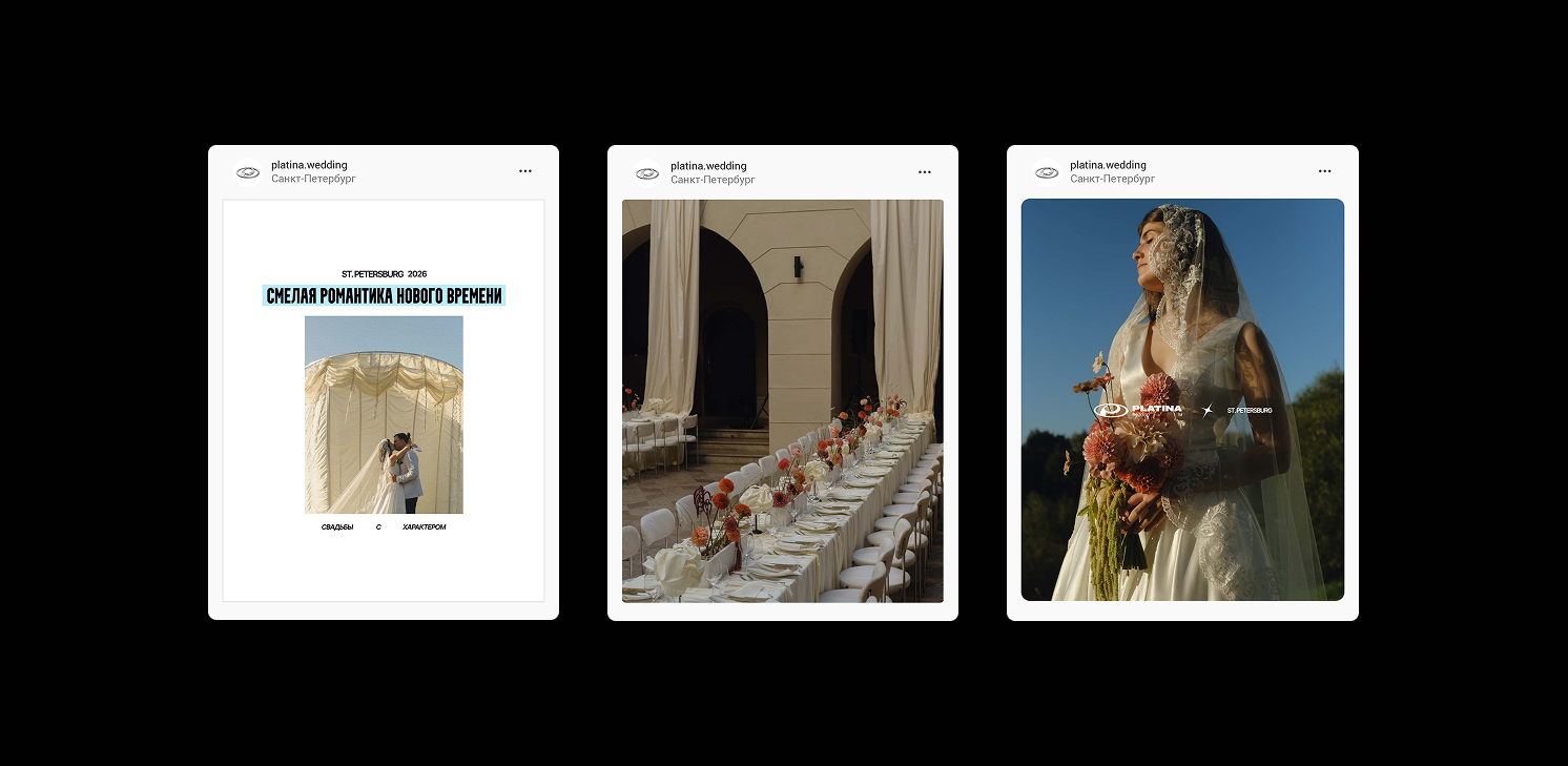 PLATINA WEDDING AGENCY — Изображение №9 — Брендинг на Dprofile