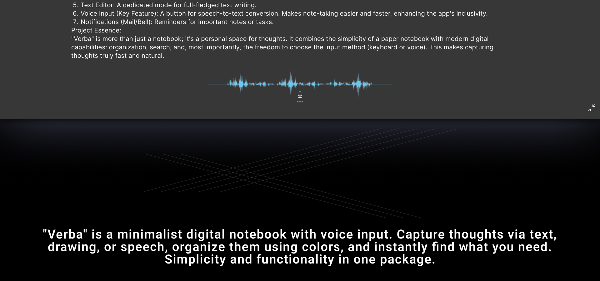 Verba | Универсальное рабочее пространство — Изображение №7 — Интерфейсы на Dprofile