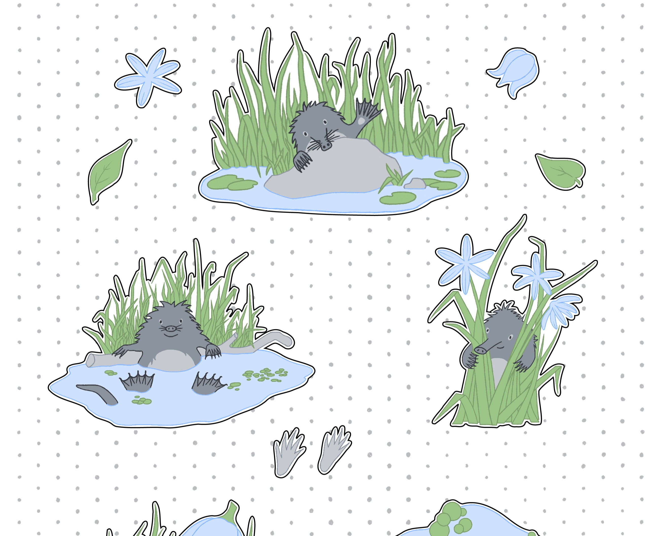 Стикеры — Брендинг, Иллюстрация на Dprofile