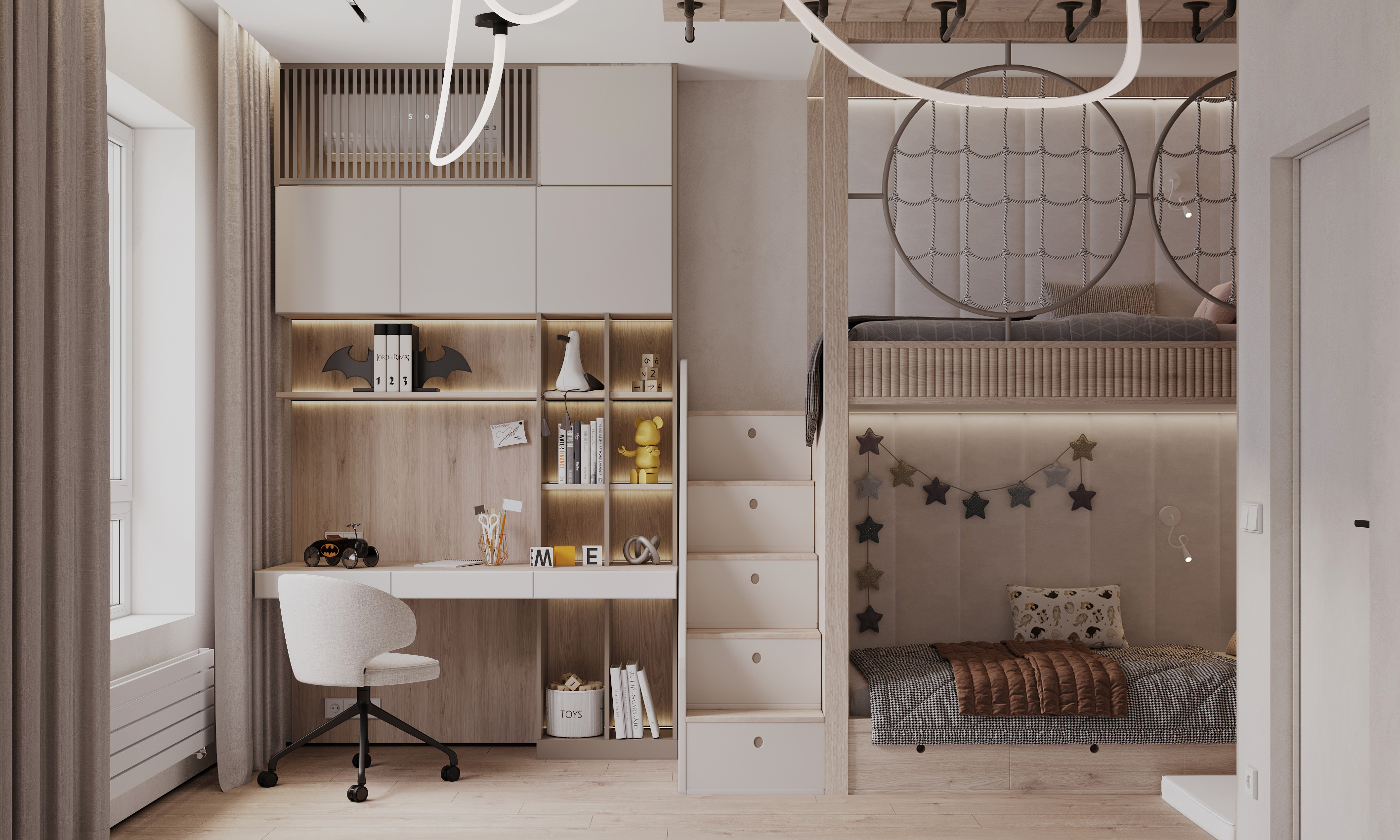 Интерьер квартиры ЖК "Легенда парк" — Изображение №12 — 3D на Dprofile