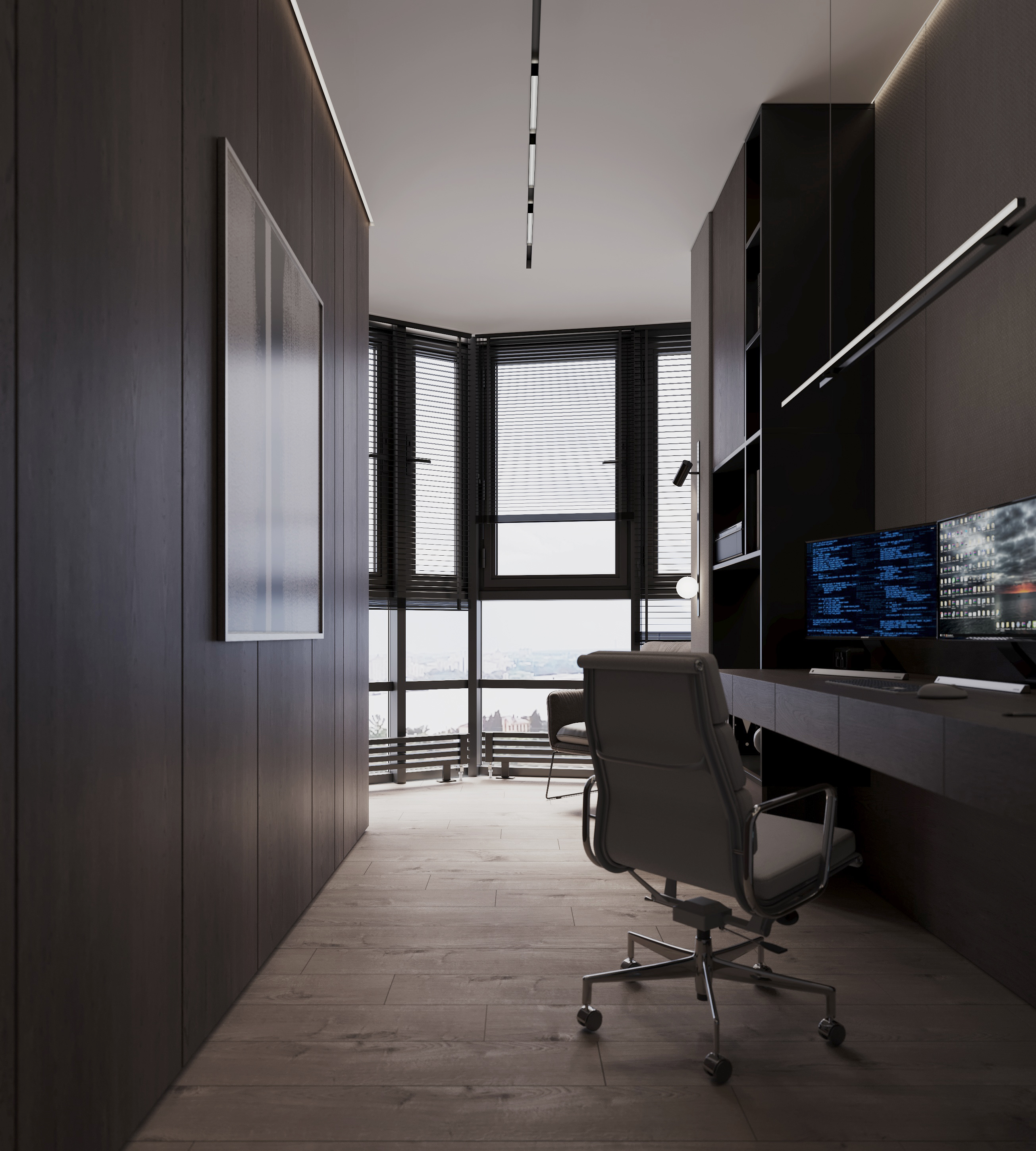 Интерьер квартиры ЖК "Легенда парк" — Изображение №7 — 3D на Dprofile