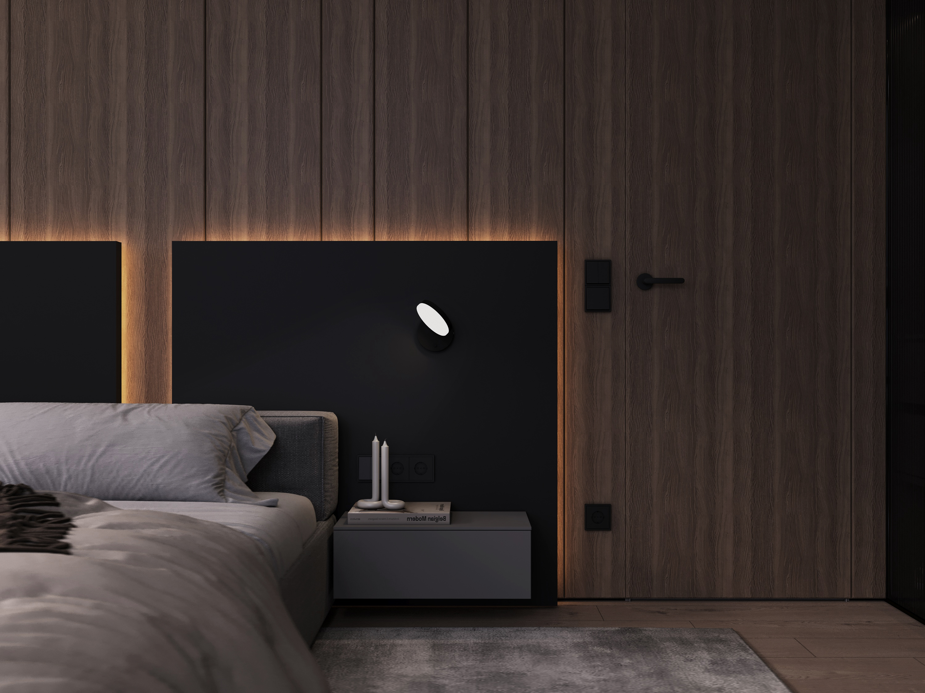 Интерьер квартиры ЖК "Легенда парк" — Изображение №6 — 3D на Dprofile