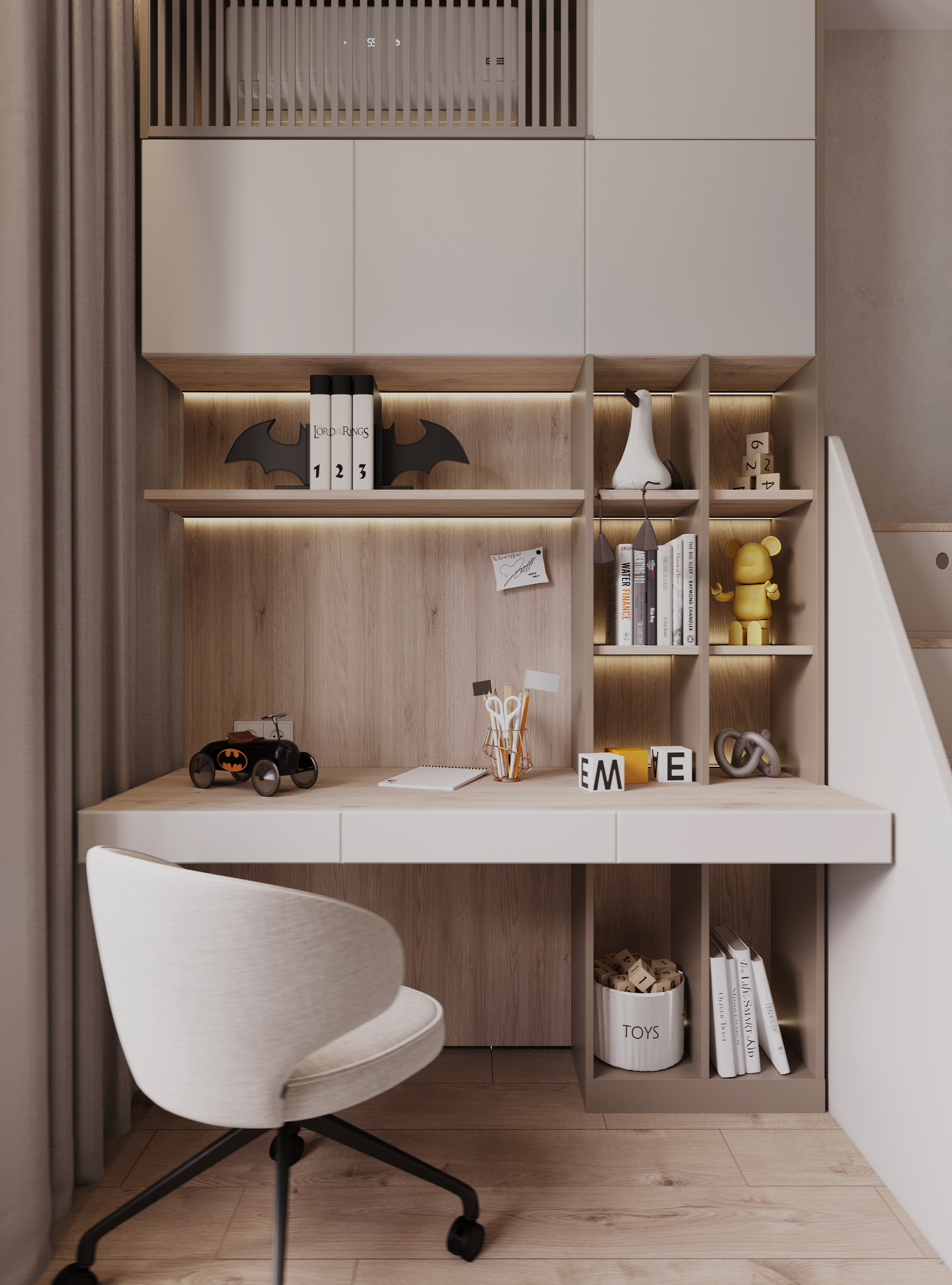 Интерьер квартиры ЖК "Легенда парк" — Изображение №10 — 3D на Dprofile