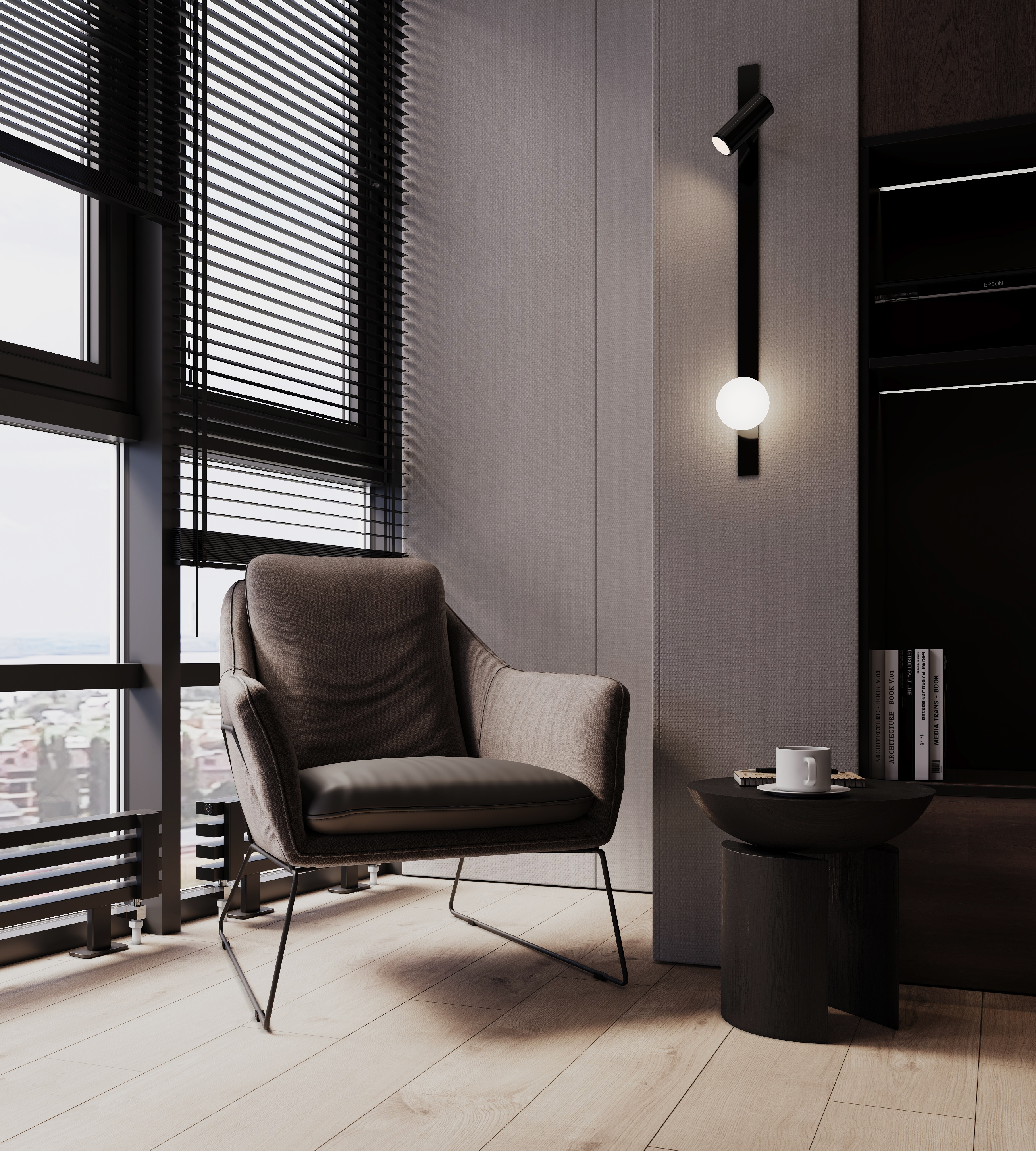 Интерьер квартиры ЖК "Легенда парк" — Изображение №8 — 3D на Dprofile