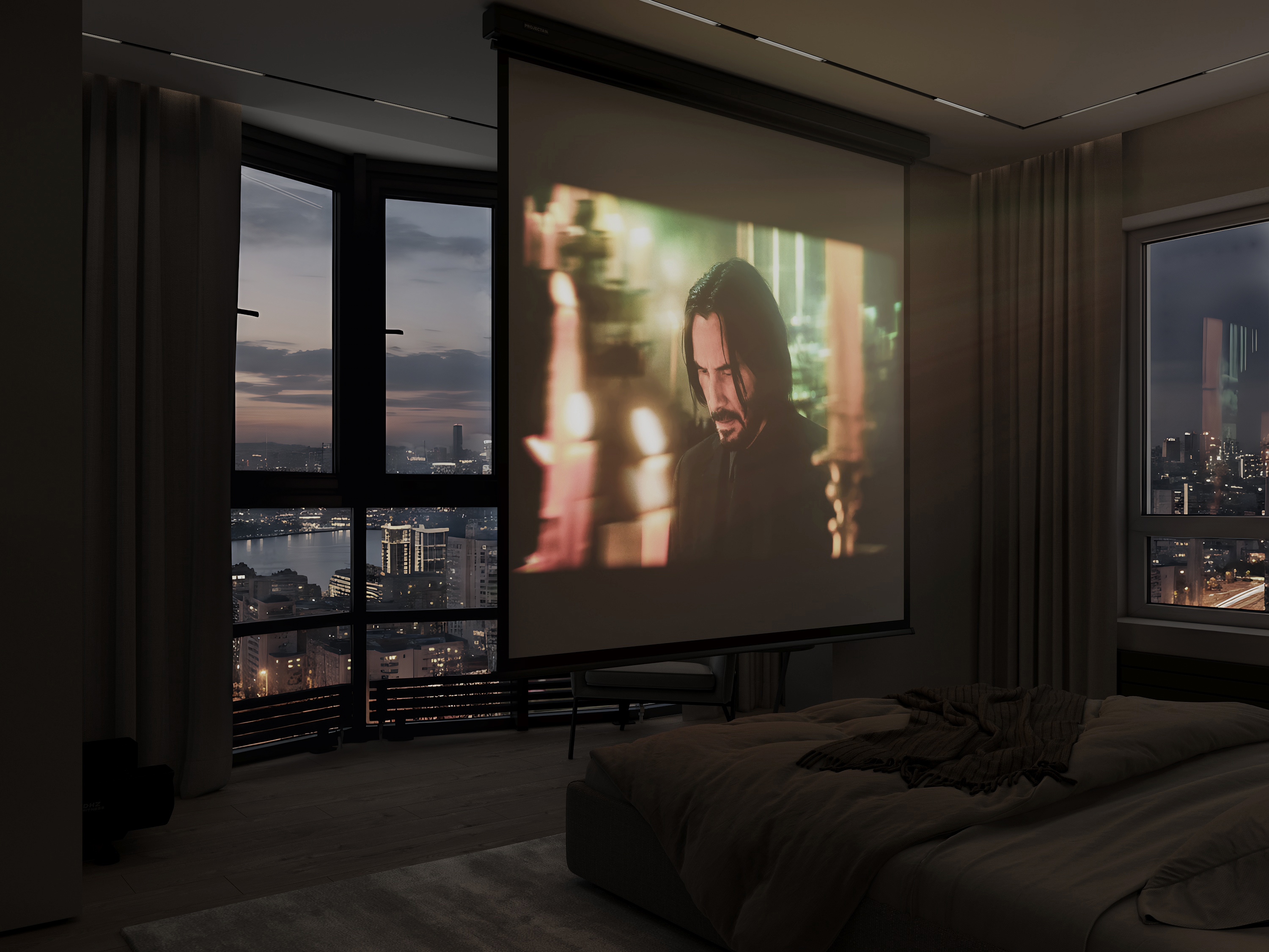 Интерьер квартиры ЖК "Легенда парк" — Изображение №7 — 3D на Dprofile