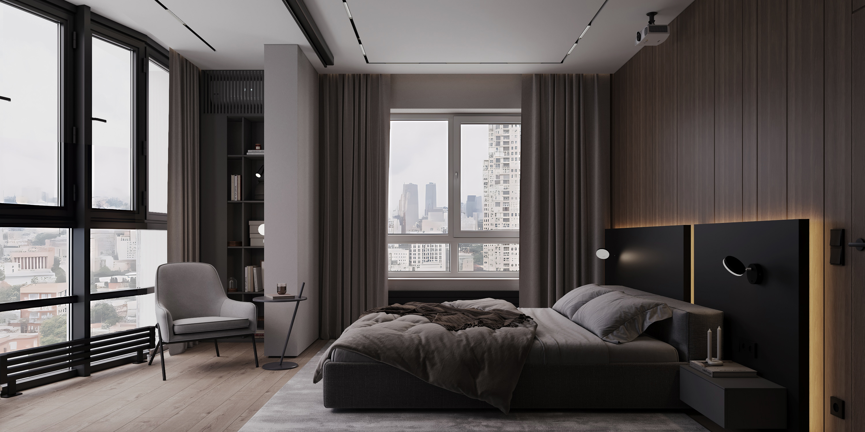 Интерьер квартиры ЖК "Легенда парк" — Изображение №5 — 3D на Dprofile