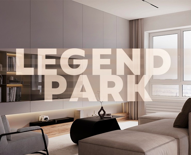 Интерьер квартиры ЖК "Легенда парк" — 3D на Dprofile
