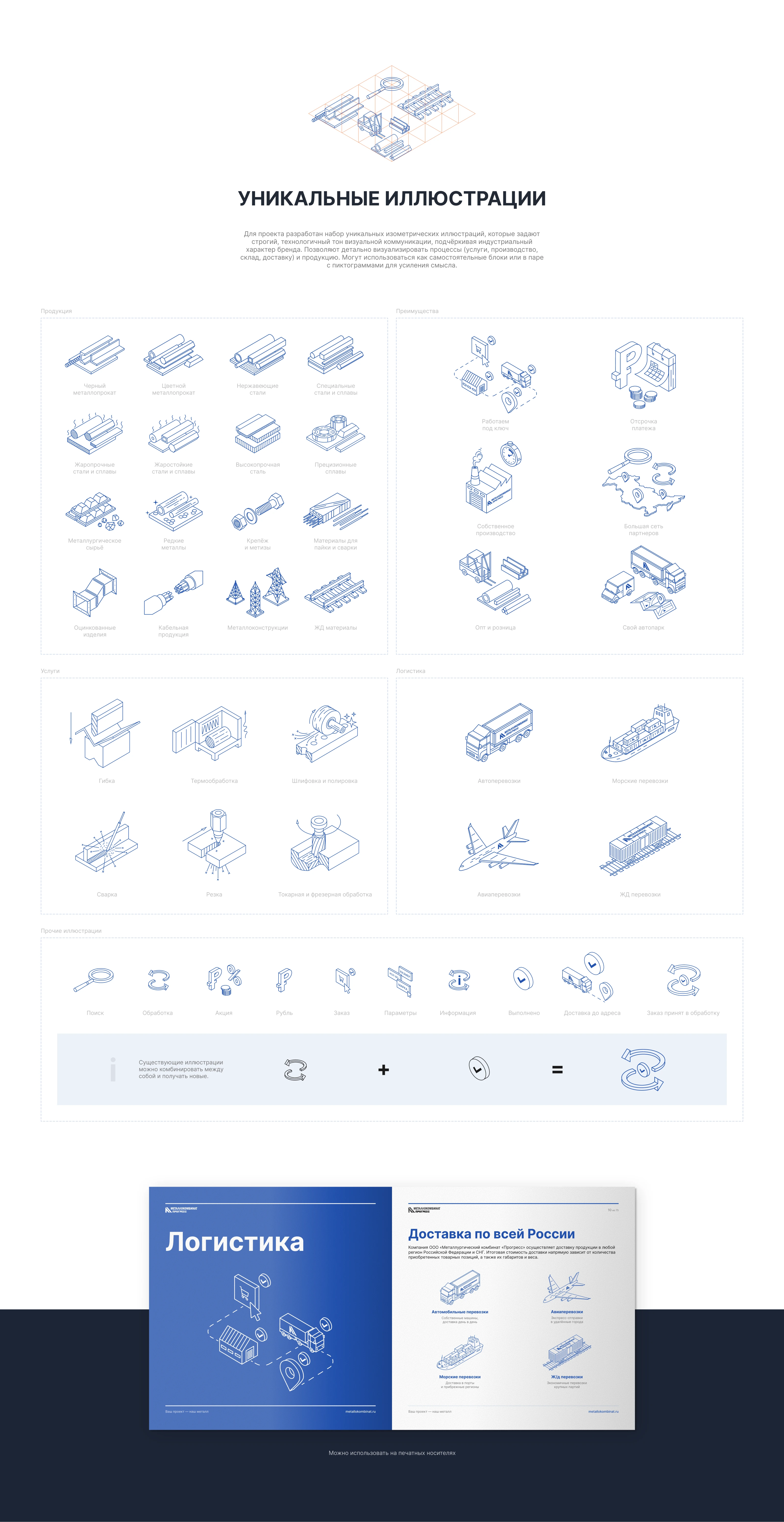 Сайт и айдентика для металлургической компании — Изображение №14 — Интерфейсы, Брендинг на Dprofile