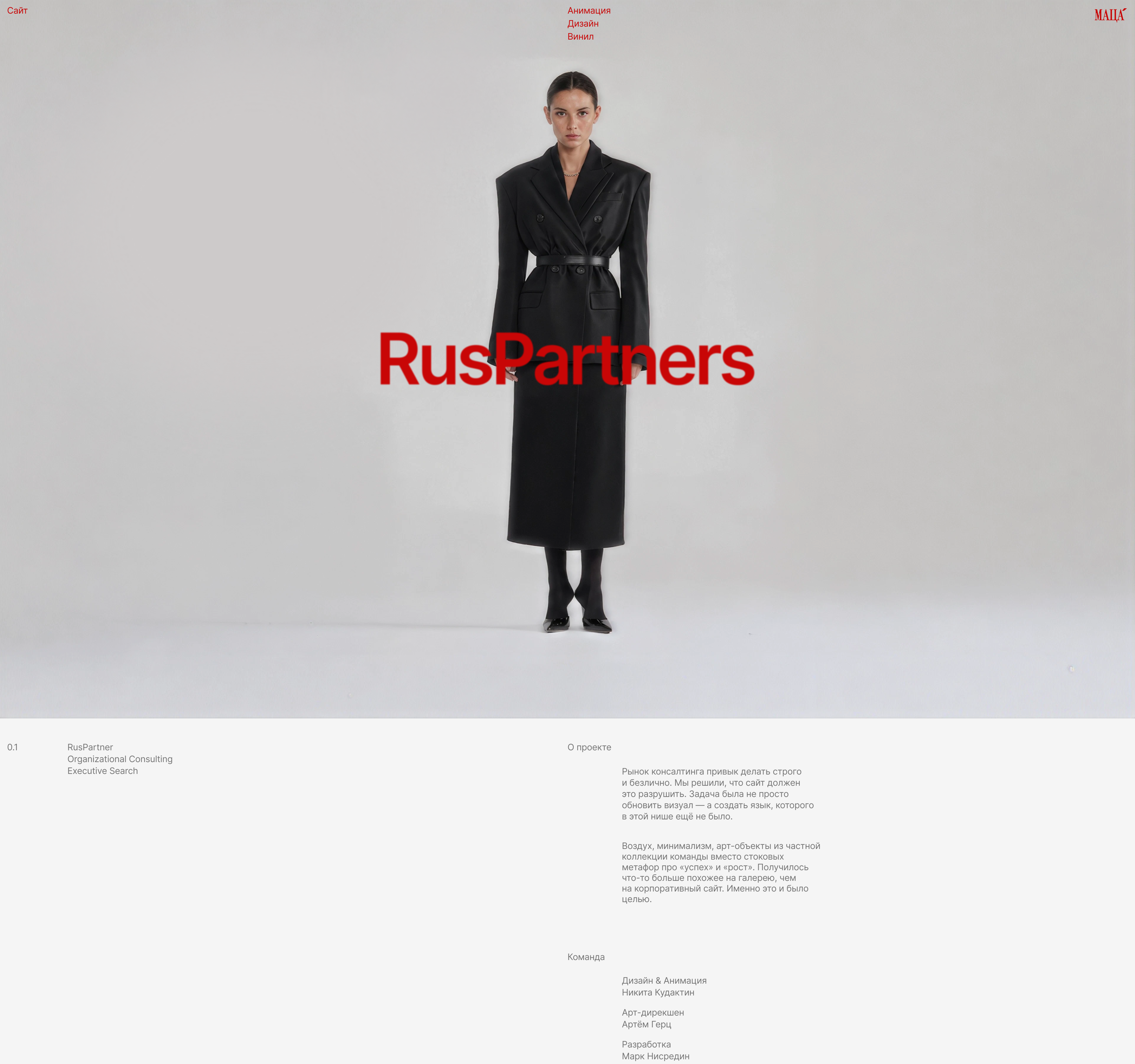 RusPartners — Изображение №1 — Интерфейсы, Брендинг на Dprofile
