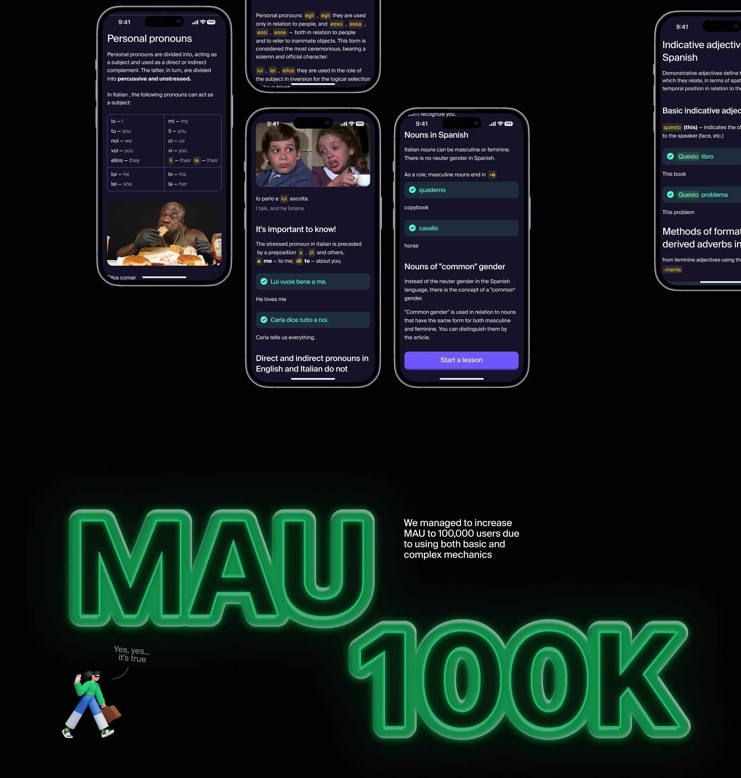 Skyeng LANG education app — Изображение №8 — Интерфейсы на Dprofile