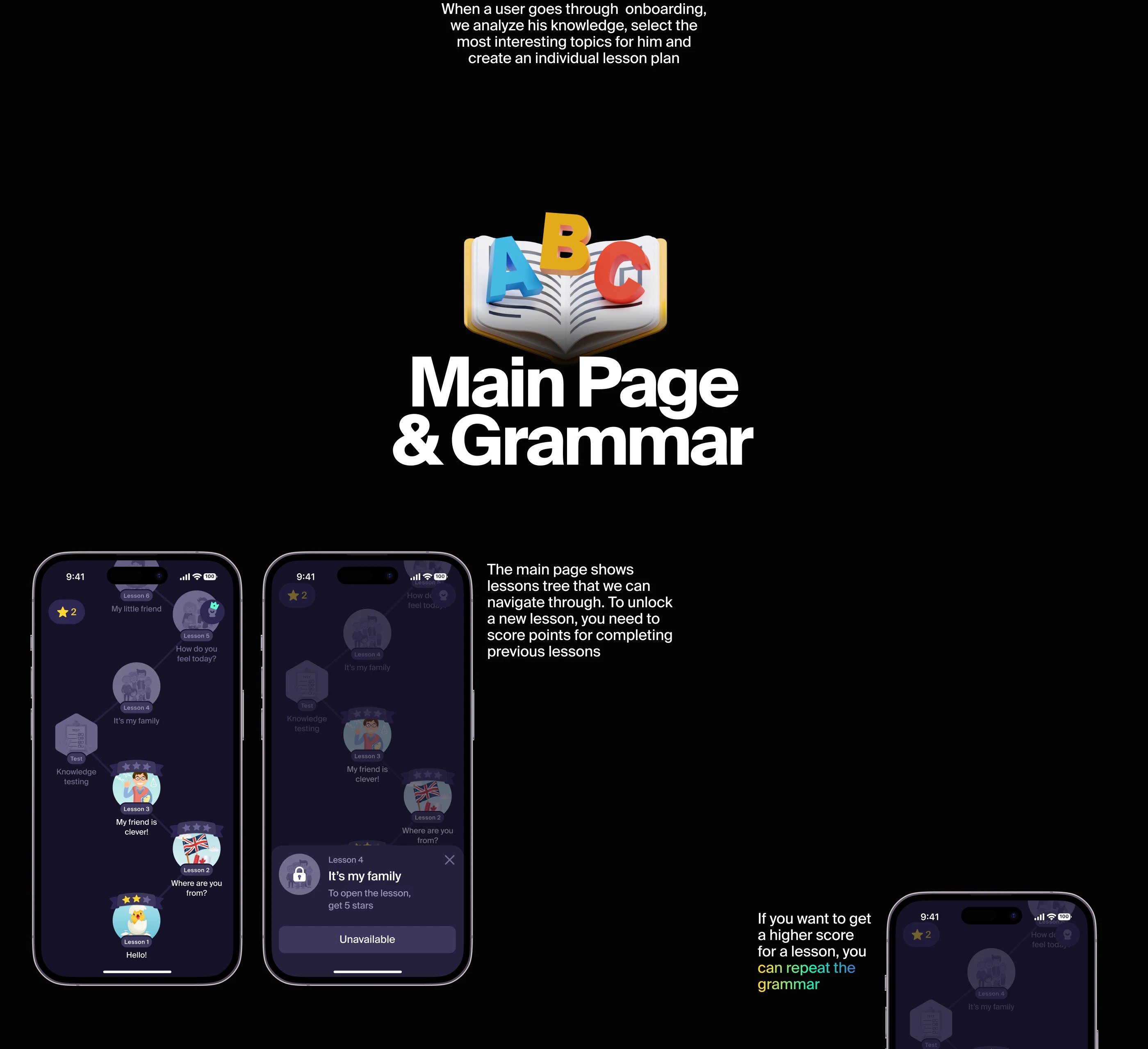 Skyeng LANG education app — Изображение №6 — Интерфейсы на Dprofile