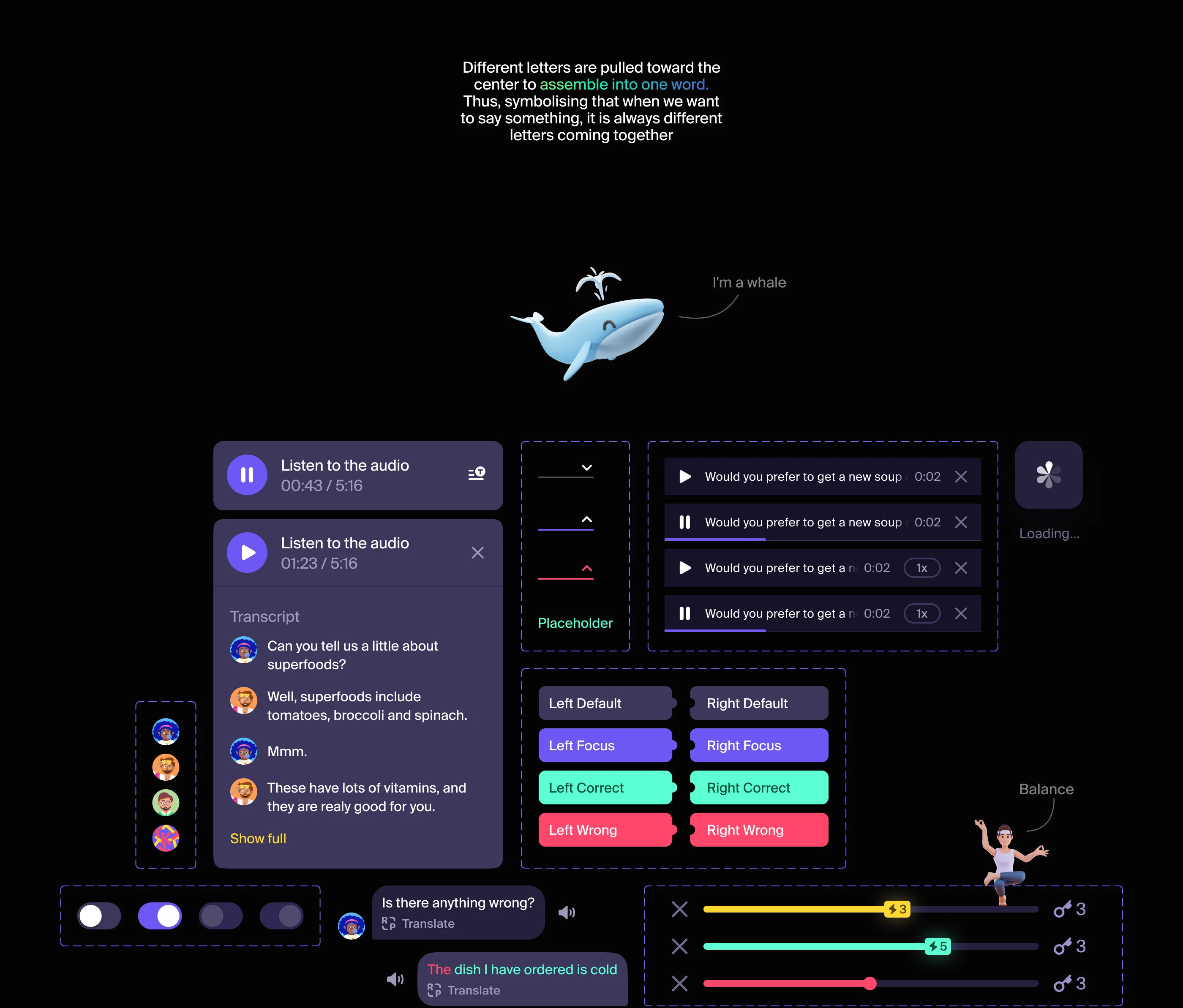 Skyeng LANG education app — Изображение №4 — Интерфейсы на Dprofile