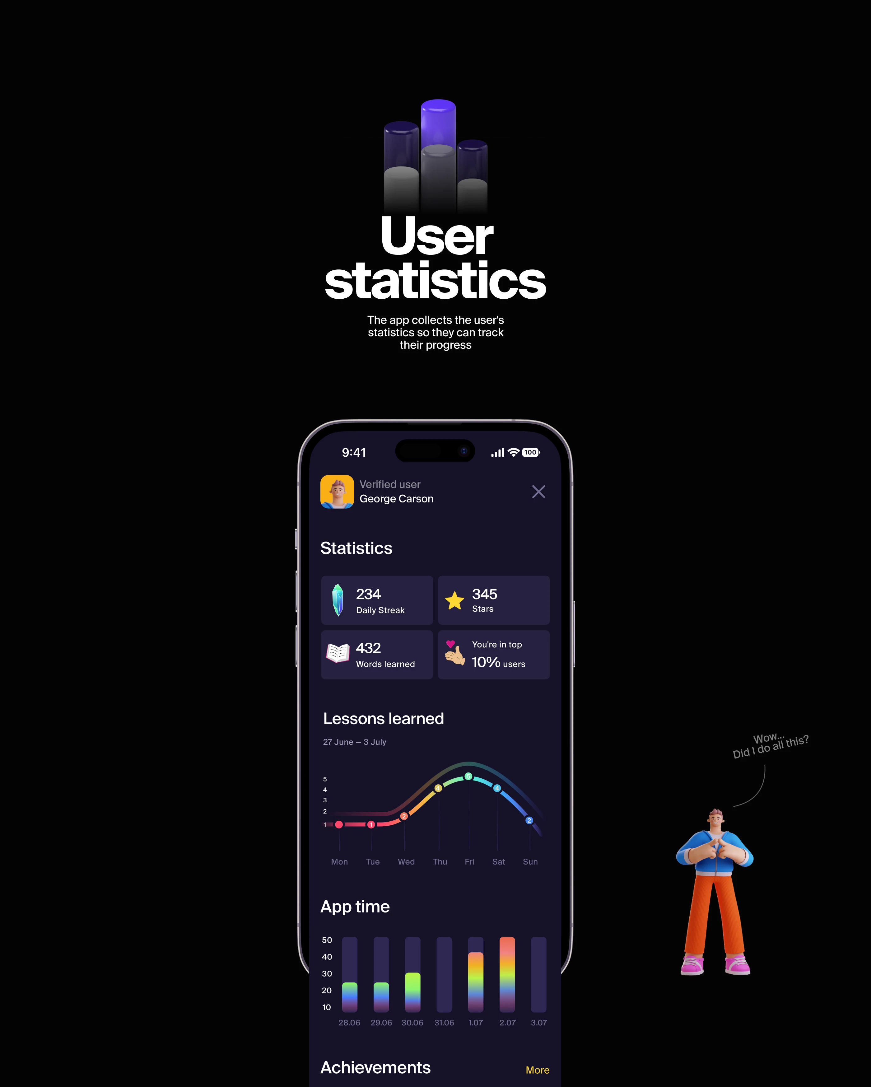 Skyeng LANG education app — Изображение №21 — Интерфейсы на Dprofile