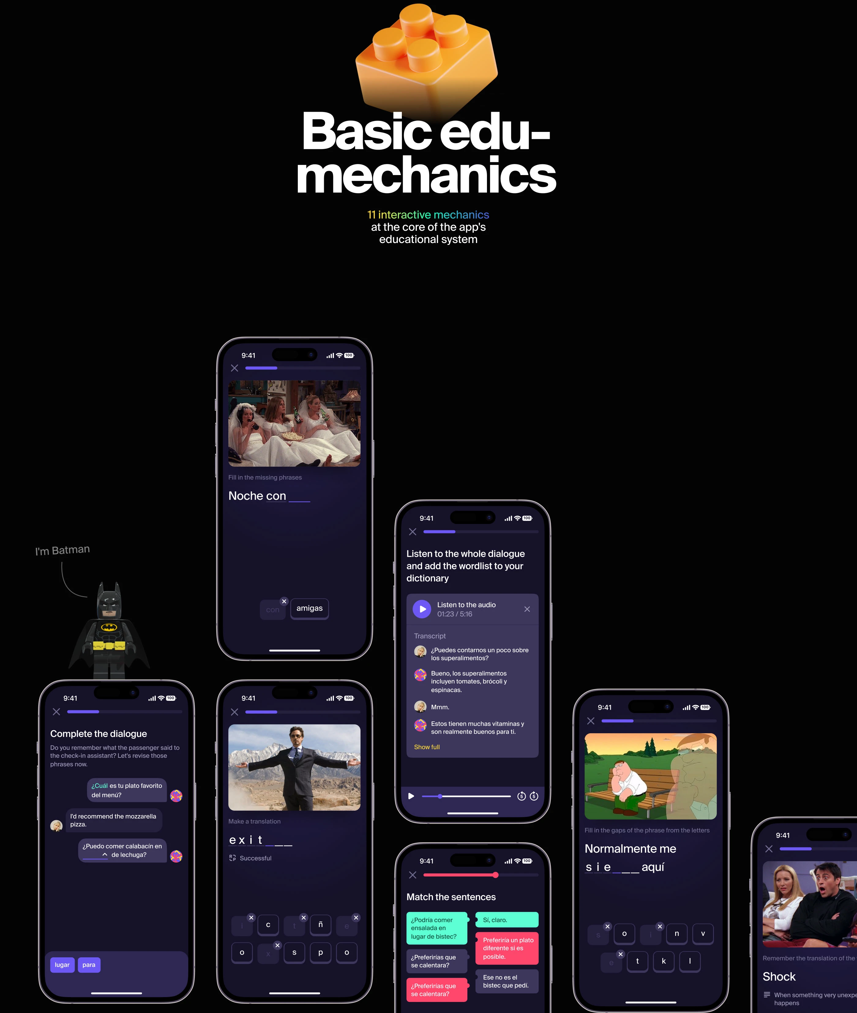 Skyeng LANG education app — Изображение №10 — Интерфейсы на Dprofile