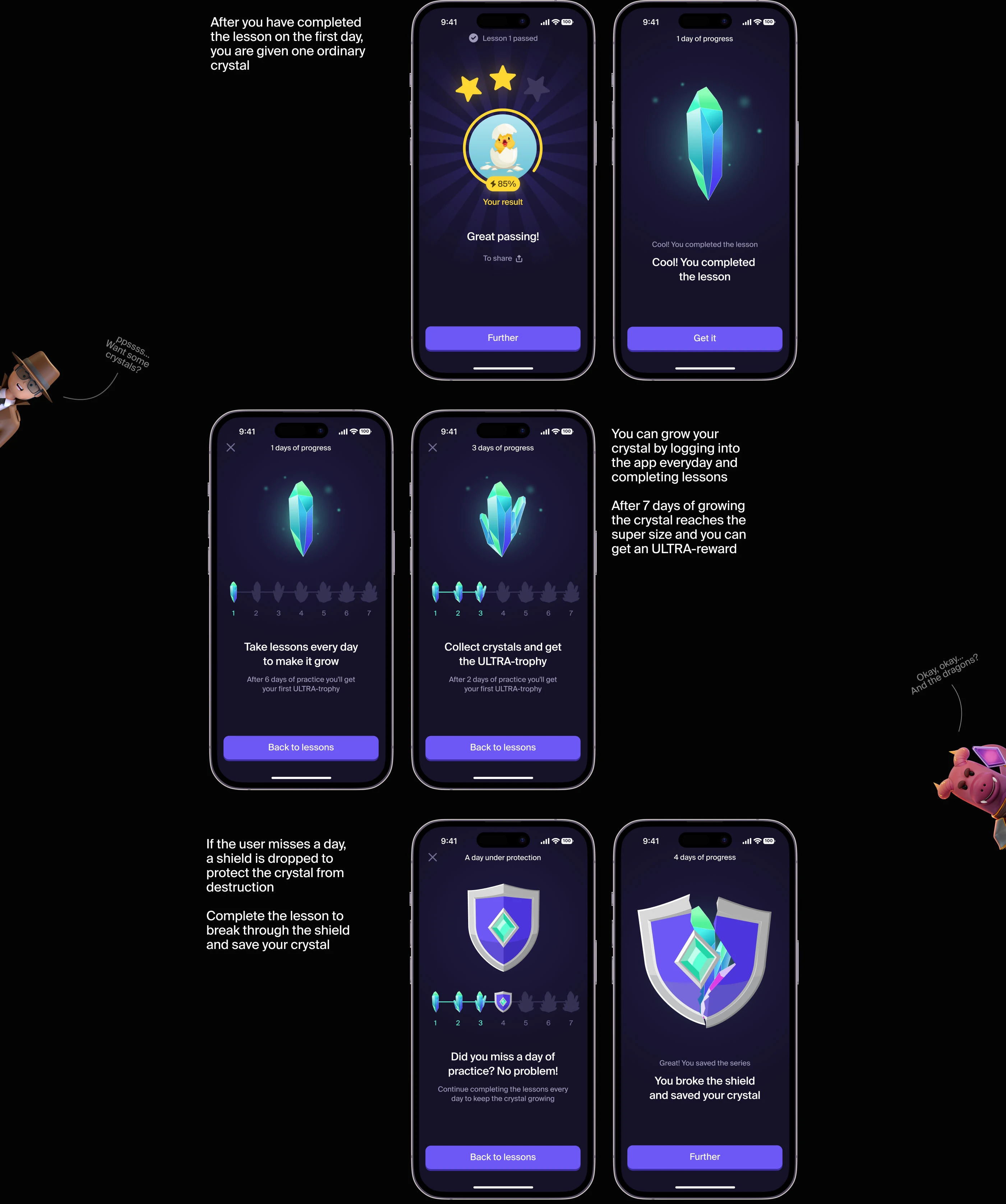 Skyeng LANG education app — Изображение №17 — Интерфейсы на Dprofile