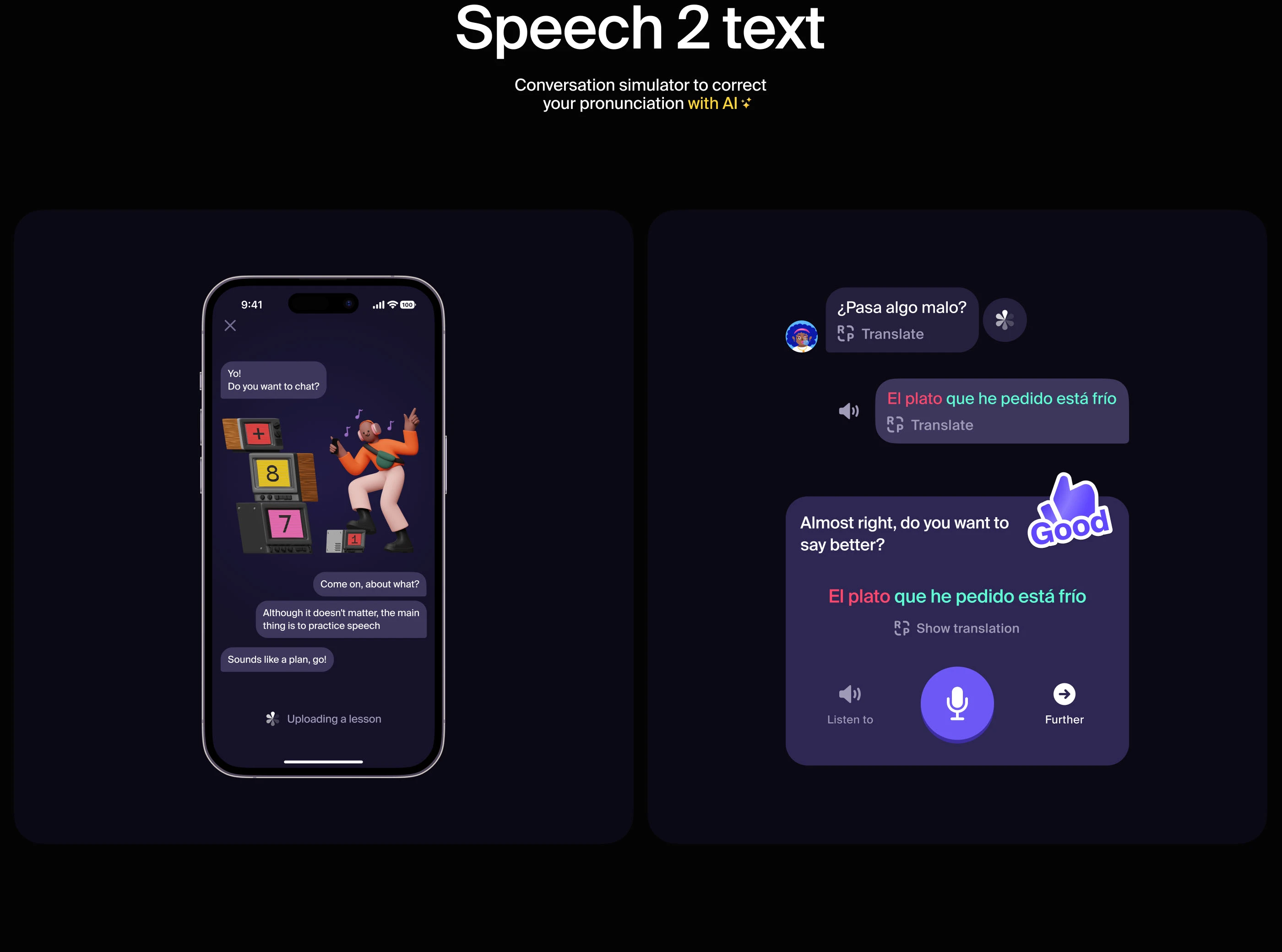 Skyeng LANG education app — Изображение №14 — Интерфейсы на Dprofile