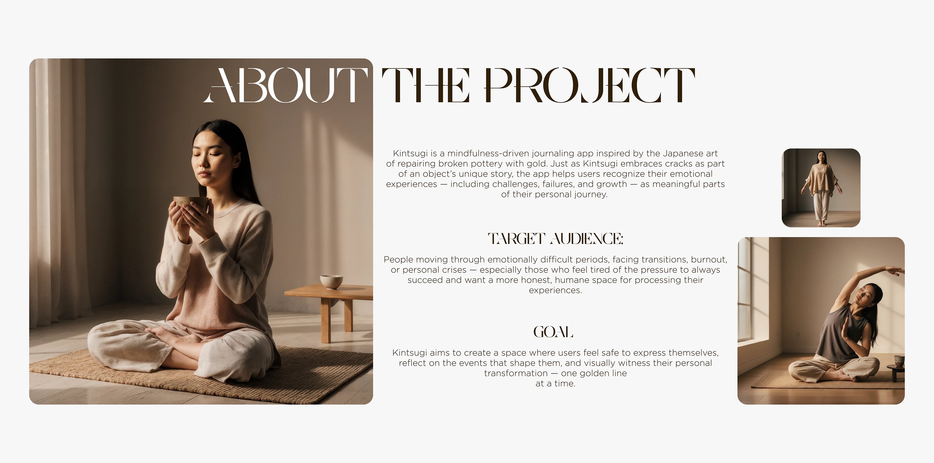 Mobile App KINTSUGI | UI/UX Design — Изображение №2 — Интерфейсы на Dprofile