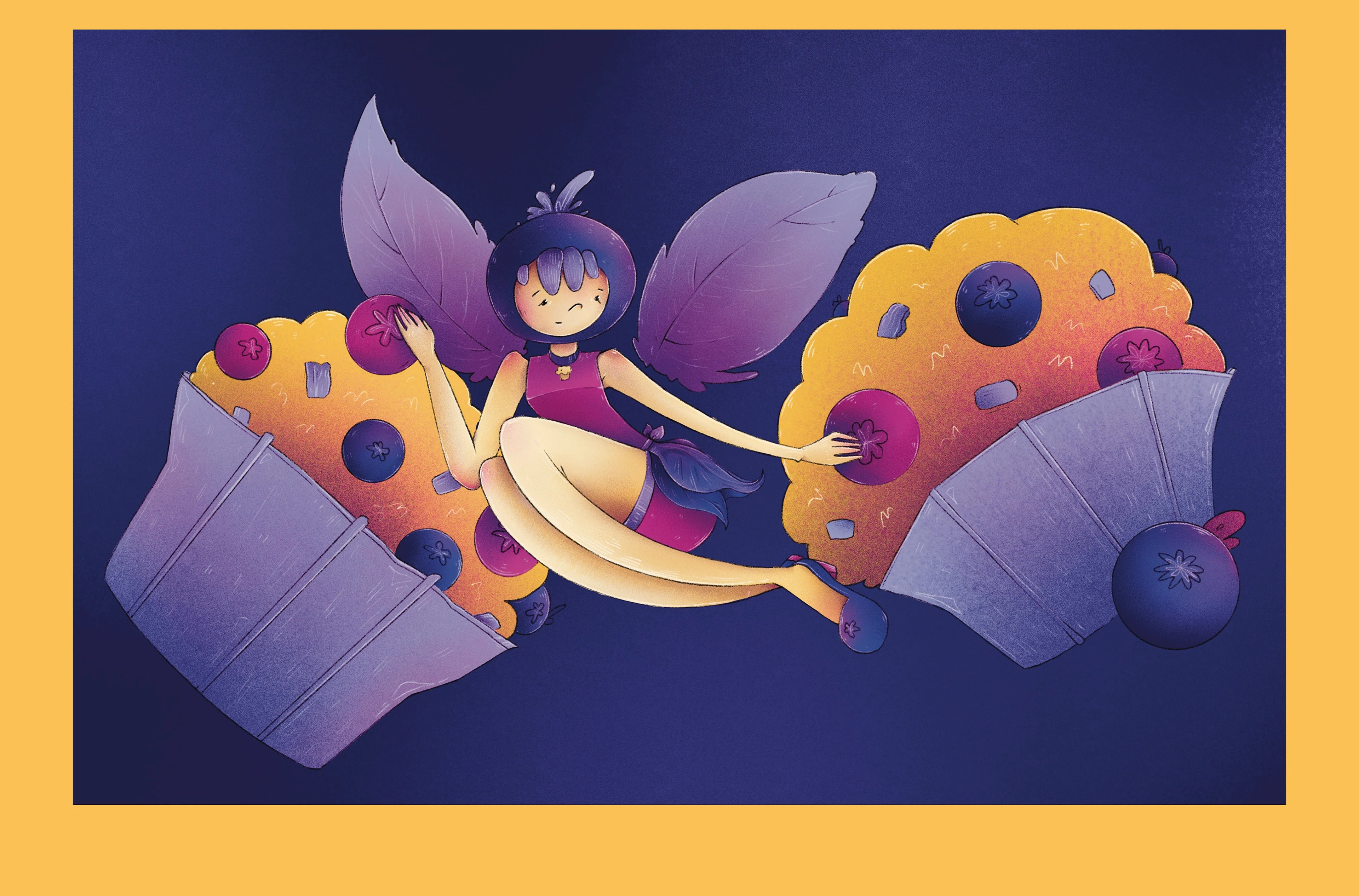 FAIRY CAKE - иллюстрация для дизайна упаковки — Изображение №25 — Брендинг, Иллюстрация на Dprofile