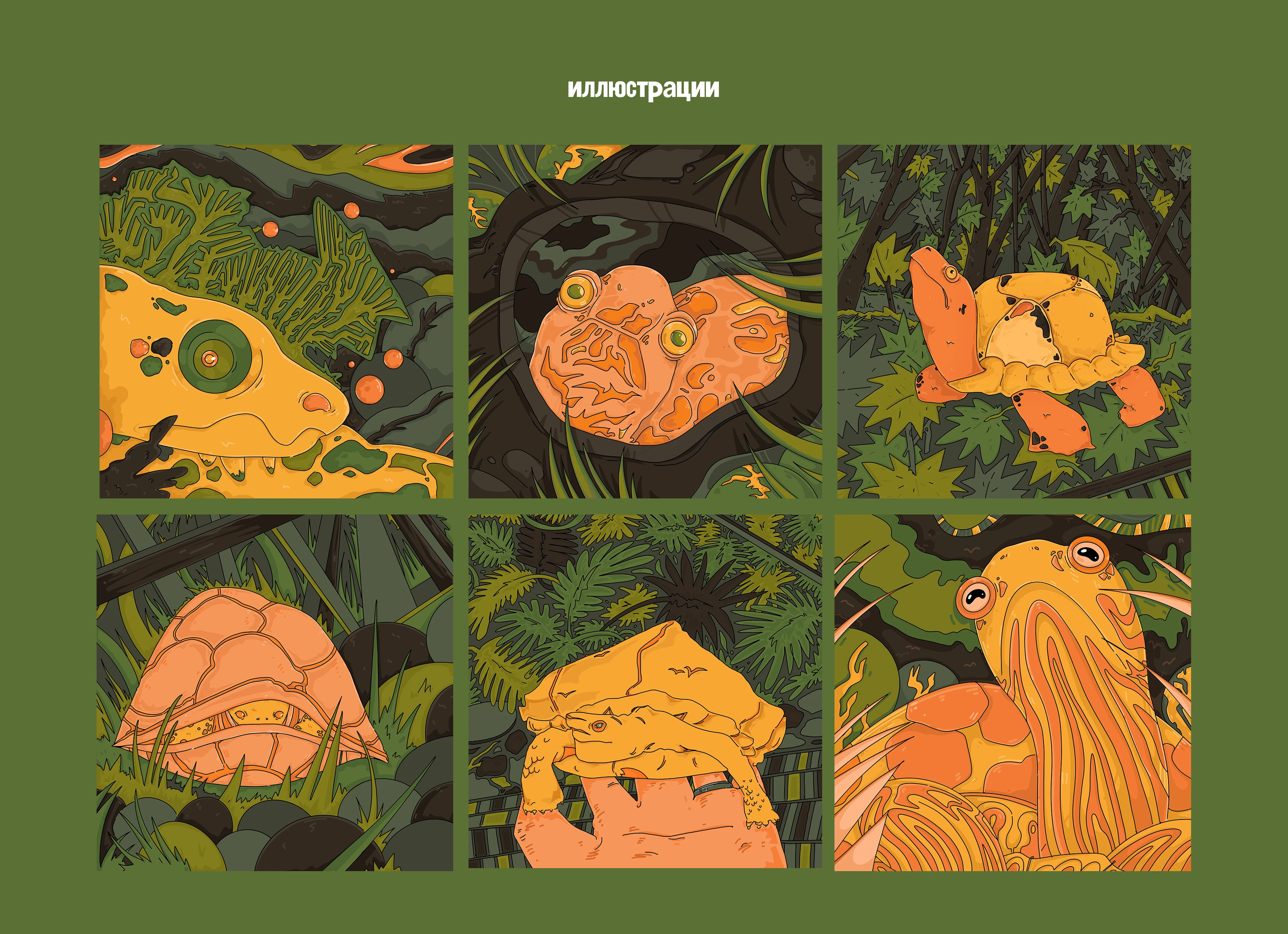 ZOO - иллюстрации для мерча зоопарка — Изображение №9 — Брендинг, Иллюстрация на Dprofile