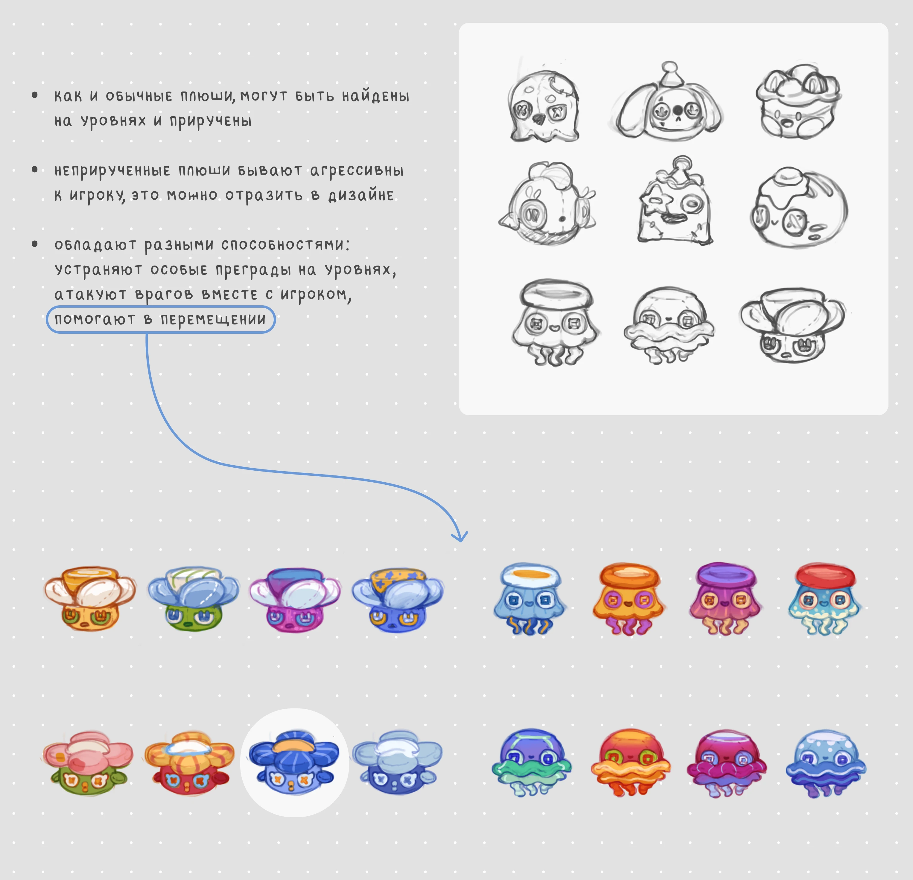 Plushes | Концепт разработка — Изображение №3 — Иллюстрация на Dprofile