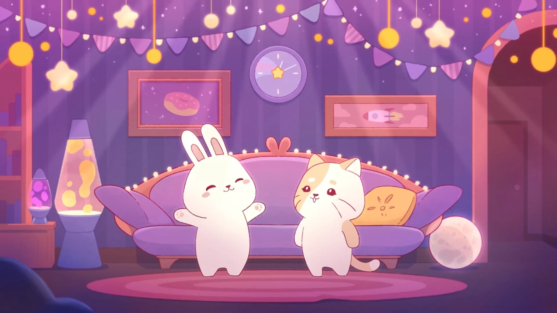 Les Chats | Анимационный музыкальный клип — Изображение №7 — Иллюстрация, Анимация на Dprofile