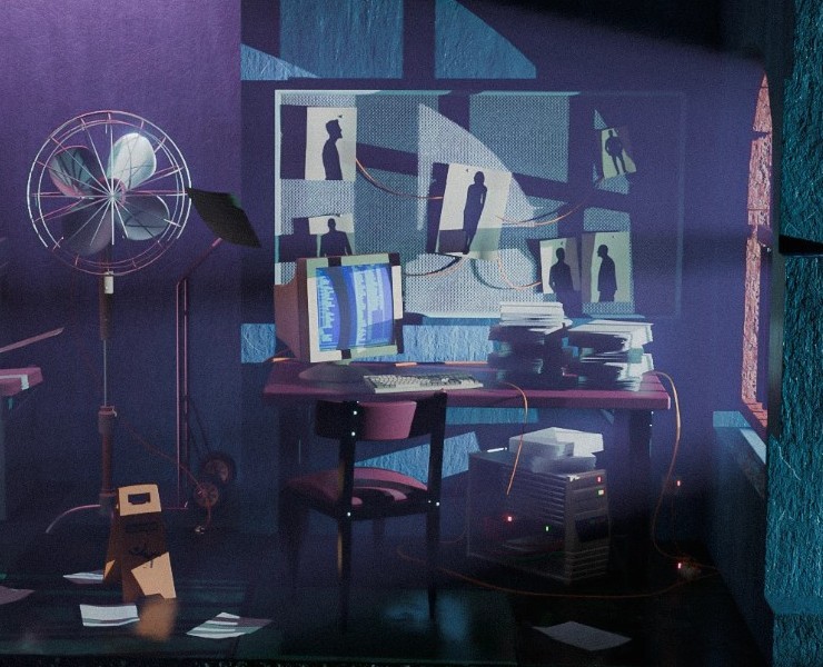 Фан арт на квест "The Drifter" (2025) — Иллюстрация, 3D на Dprofile