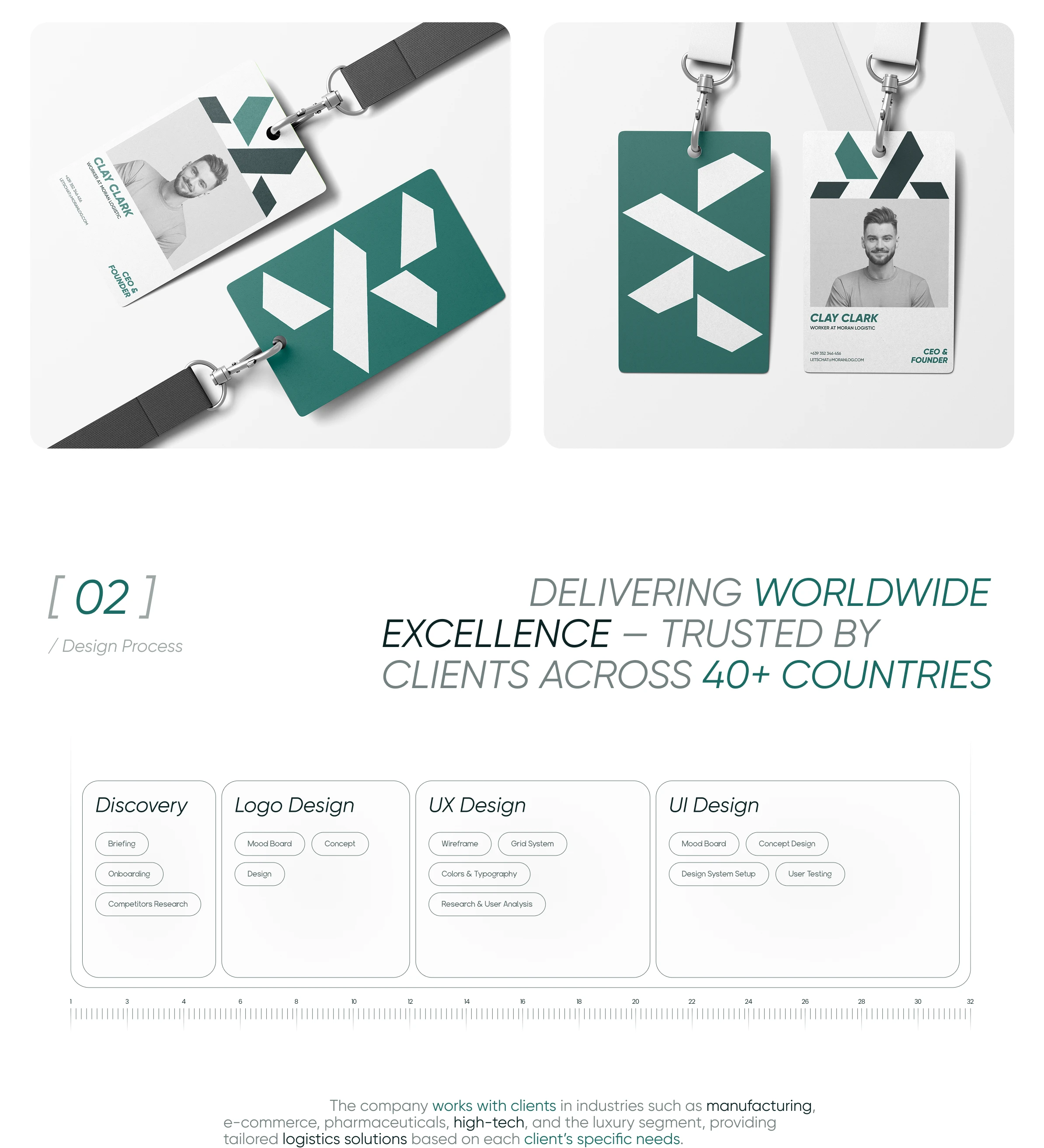 Moran Logistic | Website and Branding — Изображение №3 — Интерфейсы, Брендинг на Dprofile