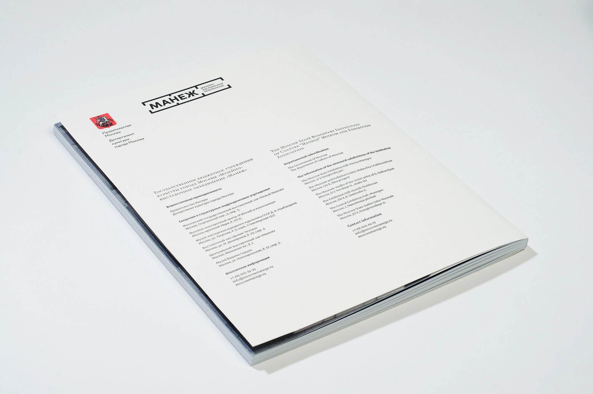 Information Issue — Central Exhibition Hall Manege — Изображение №7 — Графика на Dprofile