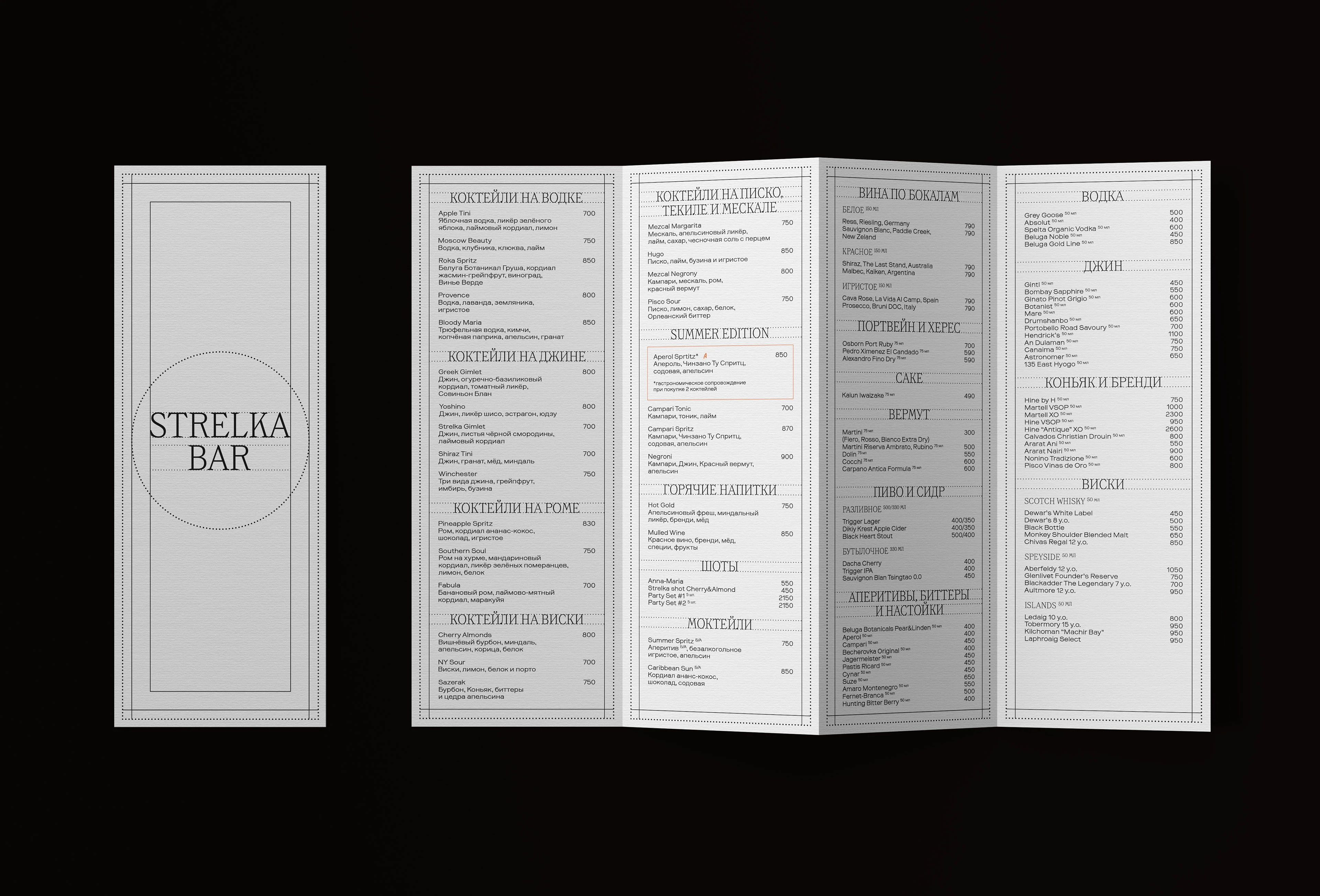 Strelka bar — Изображение №11 — Брендинг на Dprofile