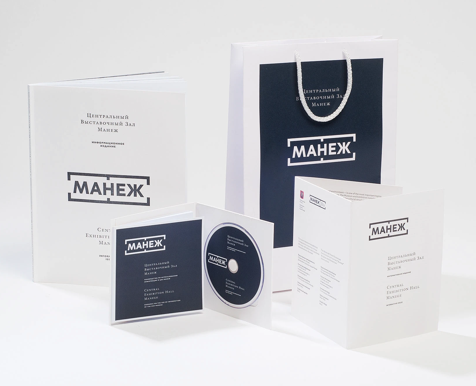 Information Issue — Central Exhibition Hall Manege — Графика на Dprofile