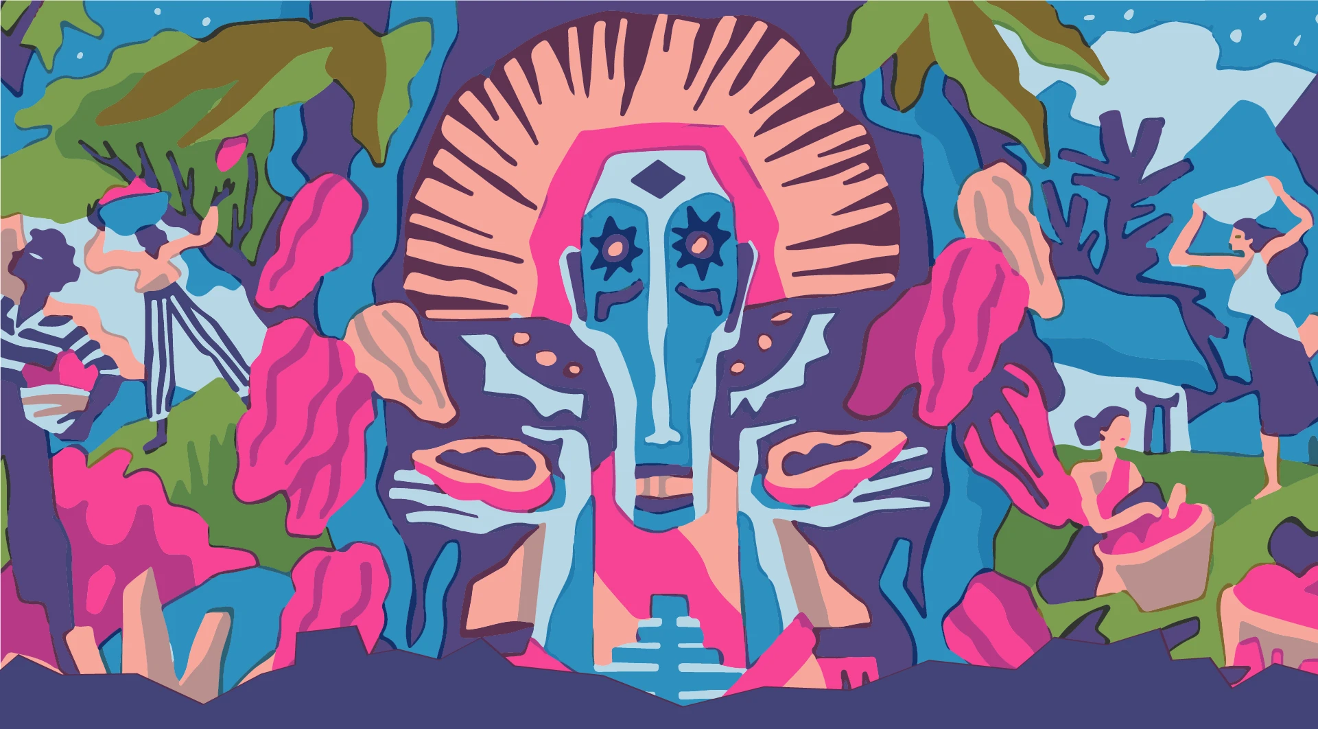 Torrefacto Cocoa Packaging Illustration — Изображение №1 — Иллюстрация на Dprofile