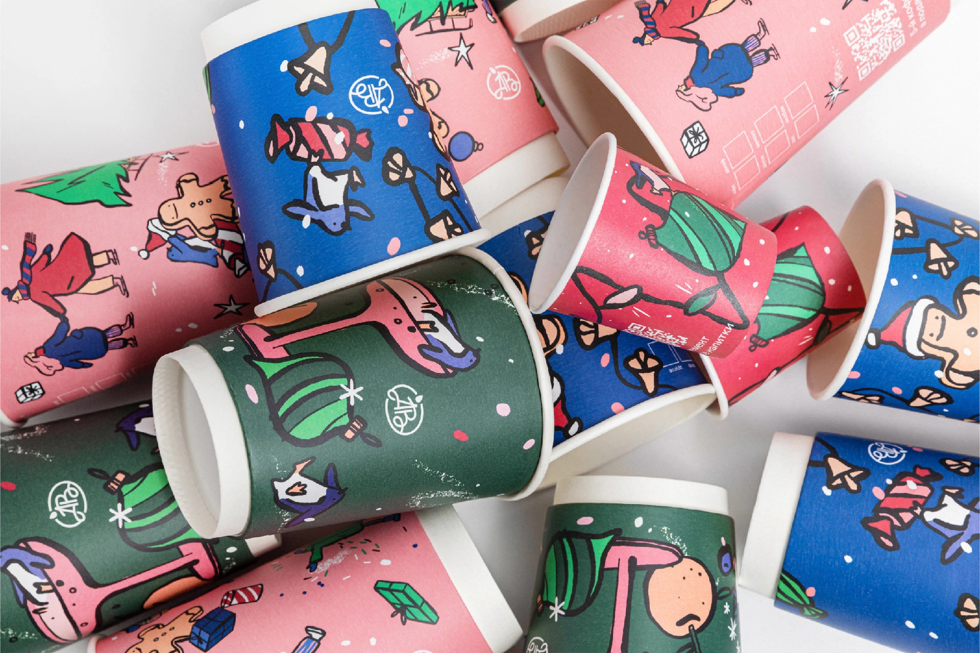 New Year Visual Identity For The Azbuka Vkusa — Изображение №6 — Брендинг на Dprofile