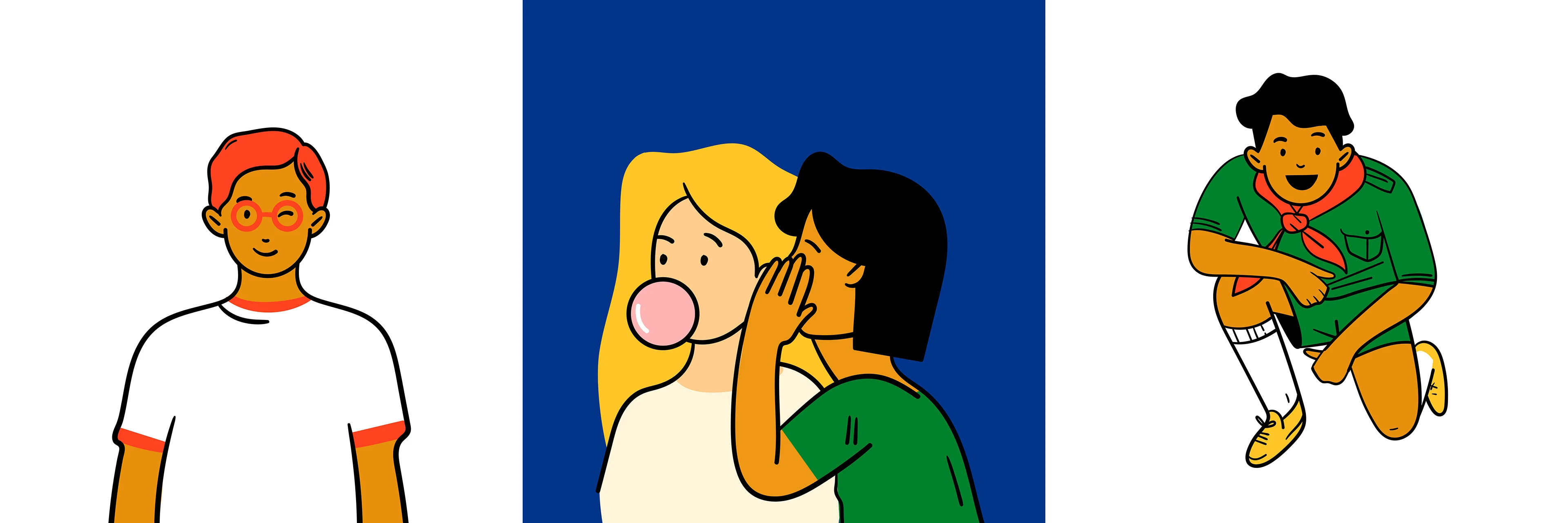 Illustrations for BOSCO FRESH FEST ' 19 — Изображение №3 — Иллюстрация на Dprofile