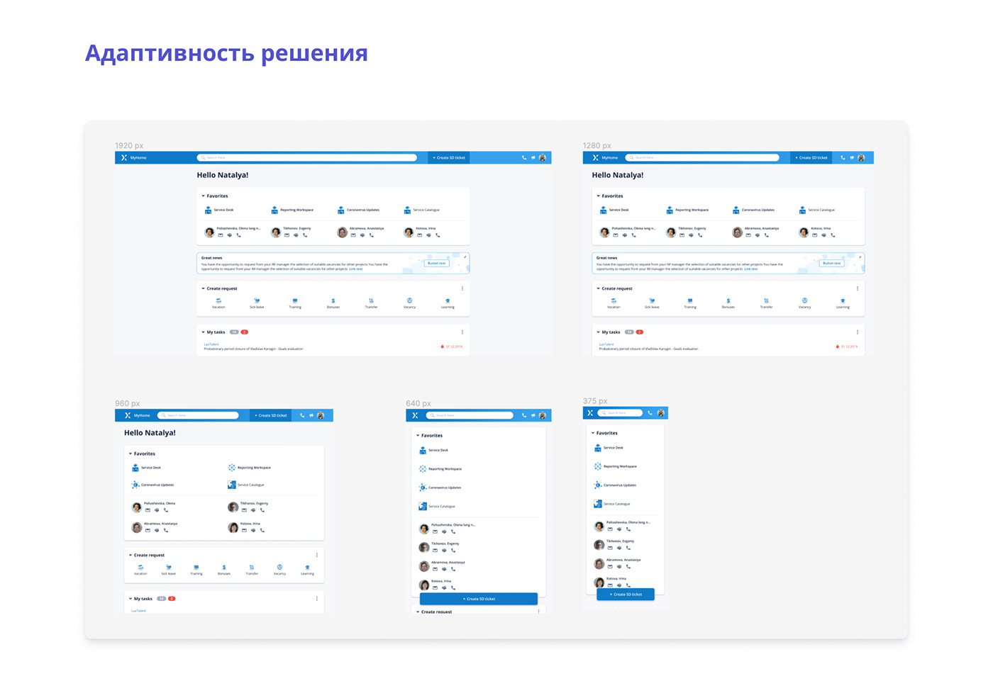 Corporate system — Изображение №11 — Интерфейсы на Dprofile